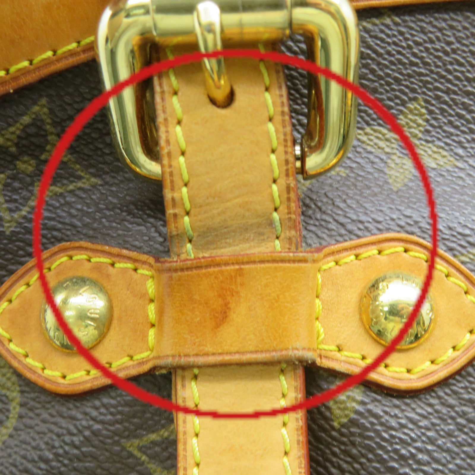 LOUIS VUITTON Monogram Tivoli GM Tote Bag肩背袋啡色