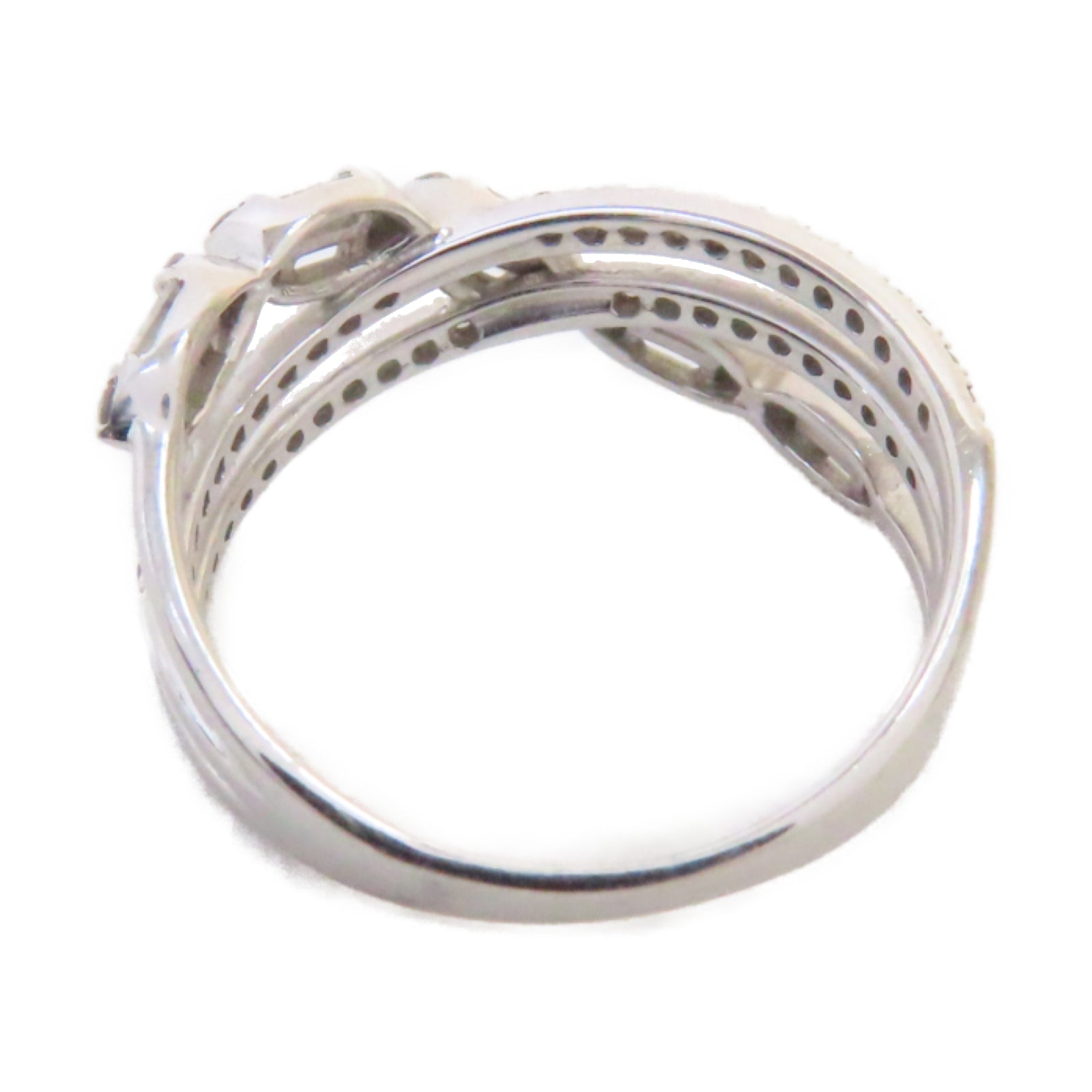 JEWELRY 18K白金Diamond Ring 0.51ct鑽石戒指US#6