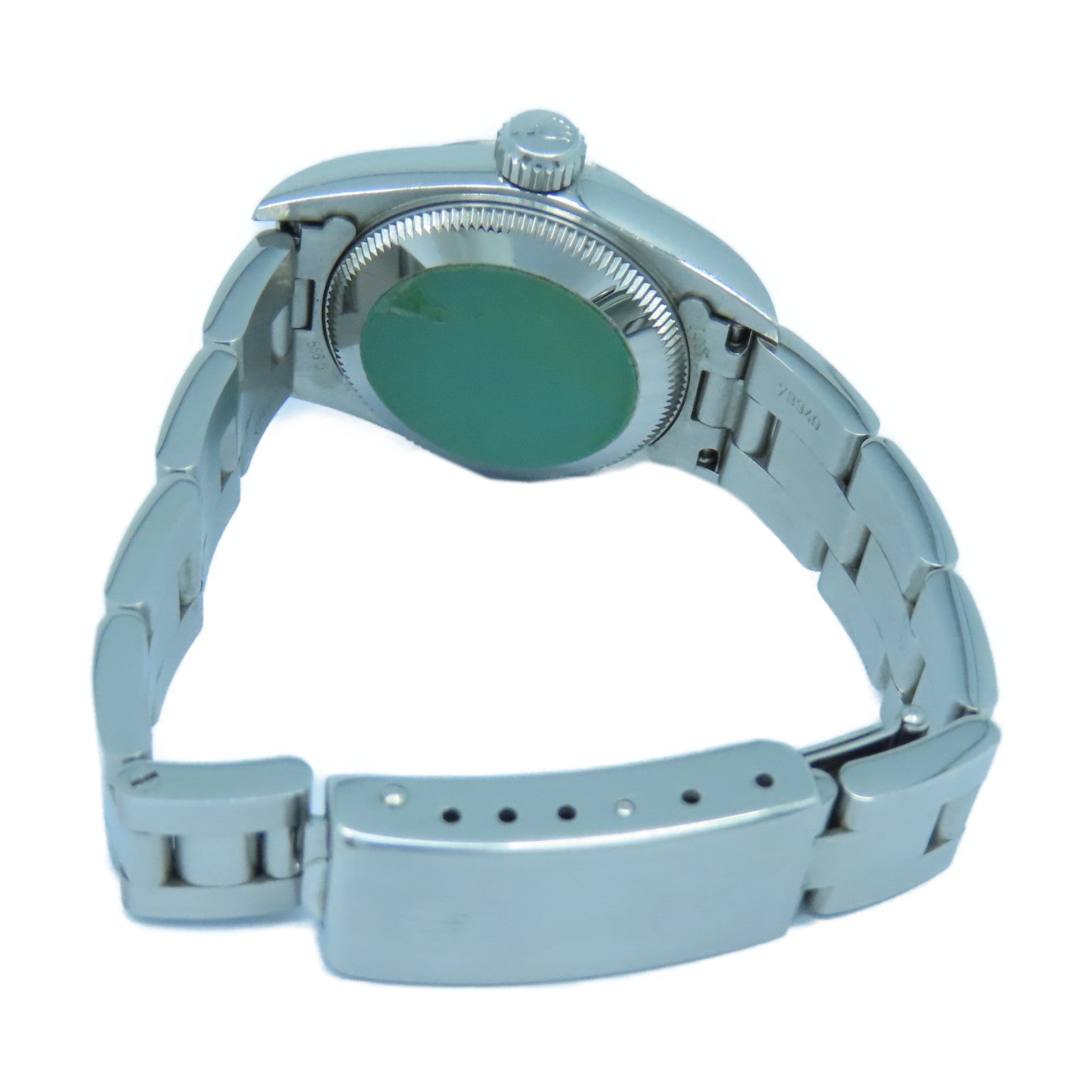ROLEX Oyster Perpetual不鏽鋼自動機芯手錶粉紅色