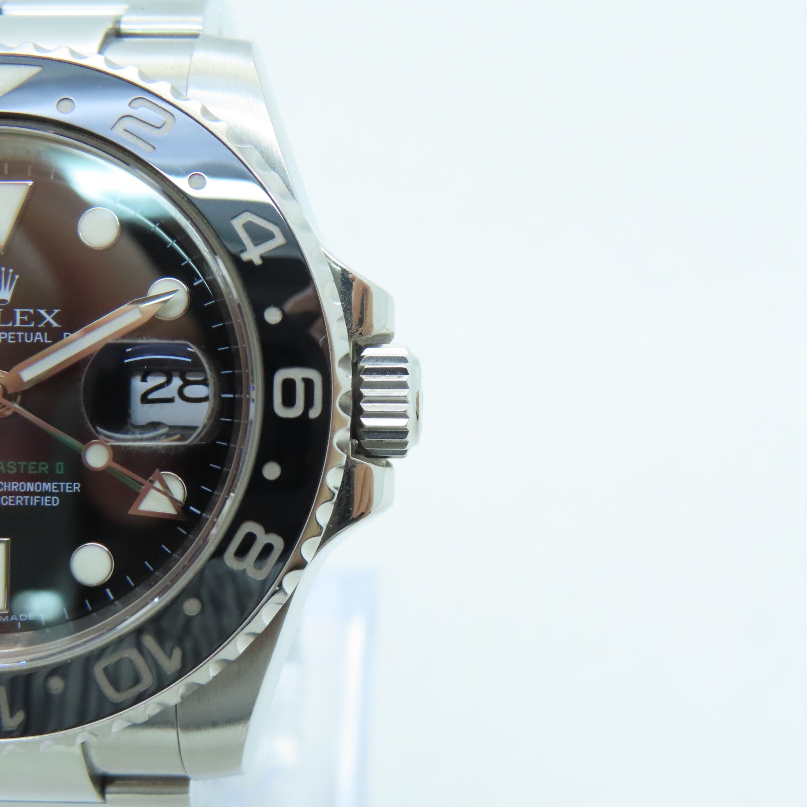 ROLEX GMT MasterⅡ40mm不锈钢手表自动机芯黑色