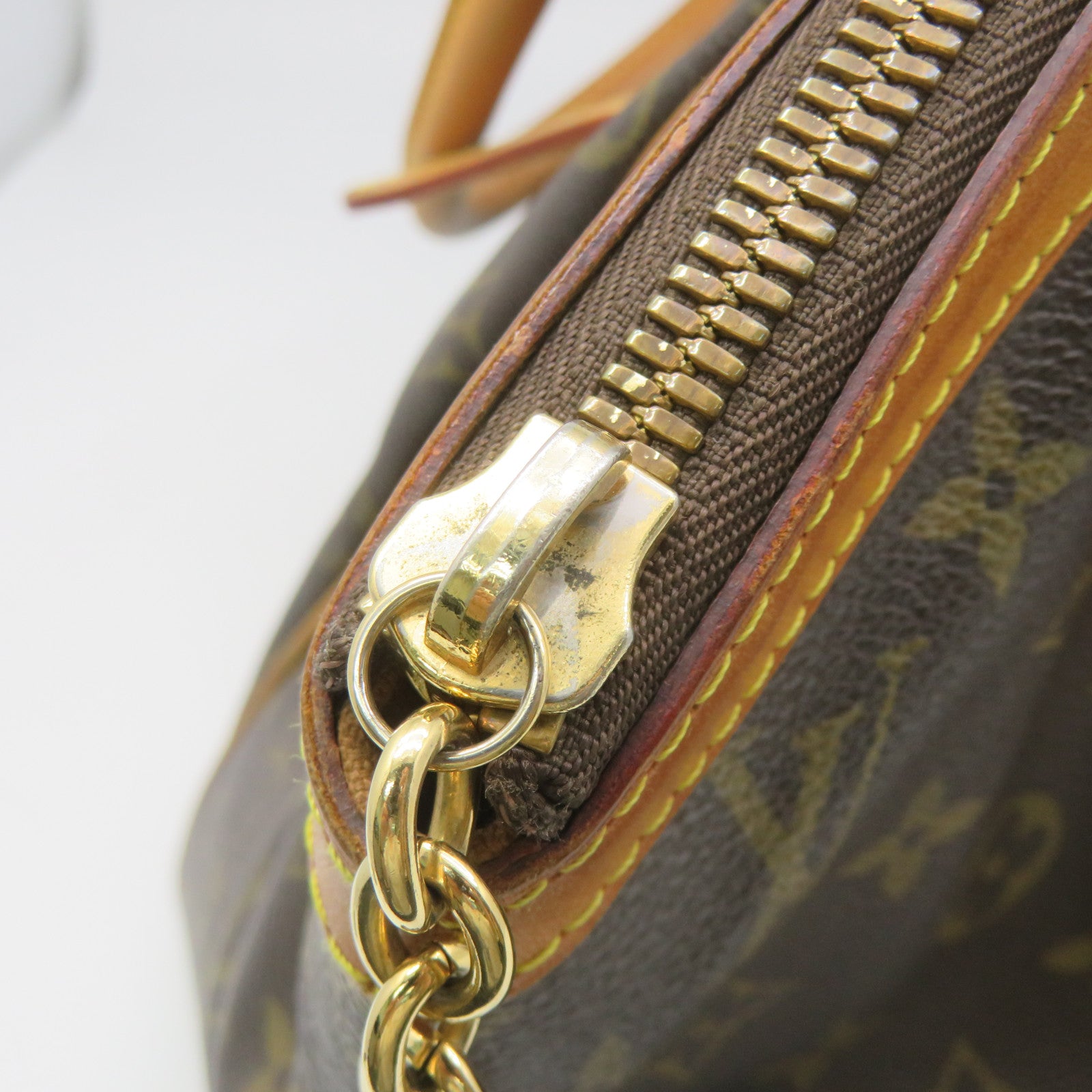 LOUIS VUITTON Monogram Tivoli GM Tote Bag肩背袋啡色