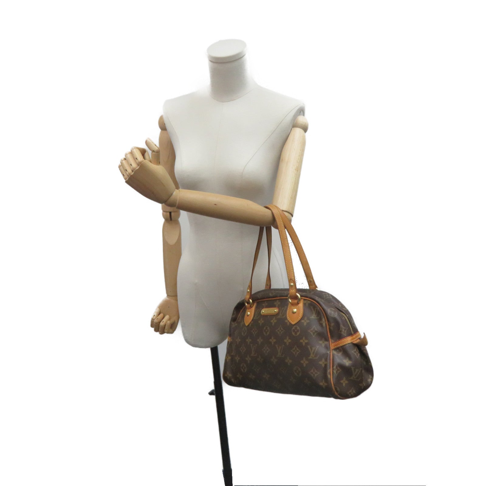 LOUIS VUITTON Monogram Montorgueil 小号单肩包 雅典色