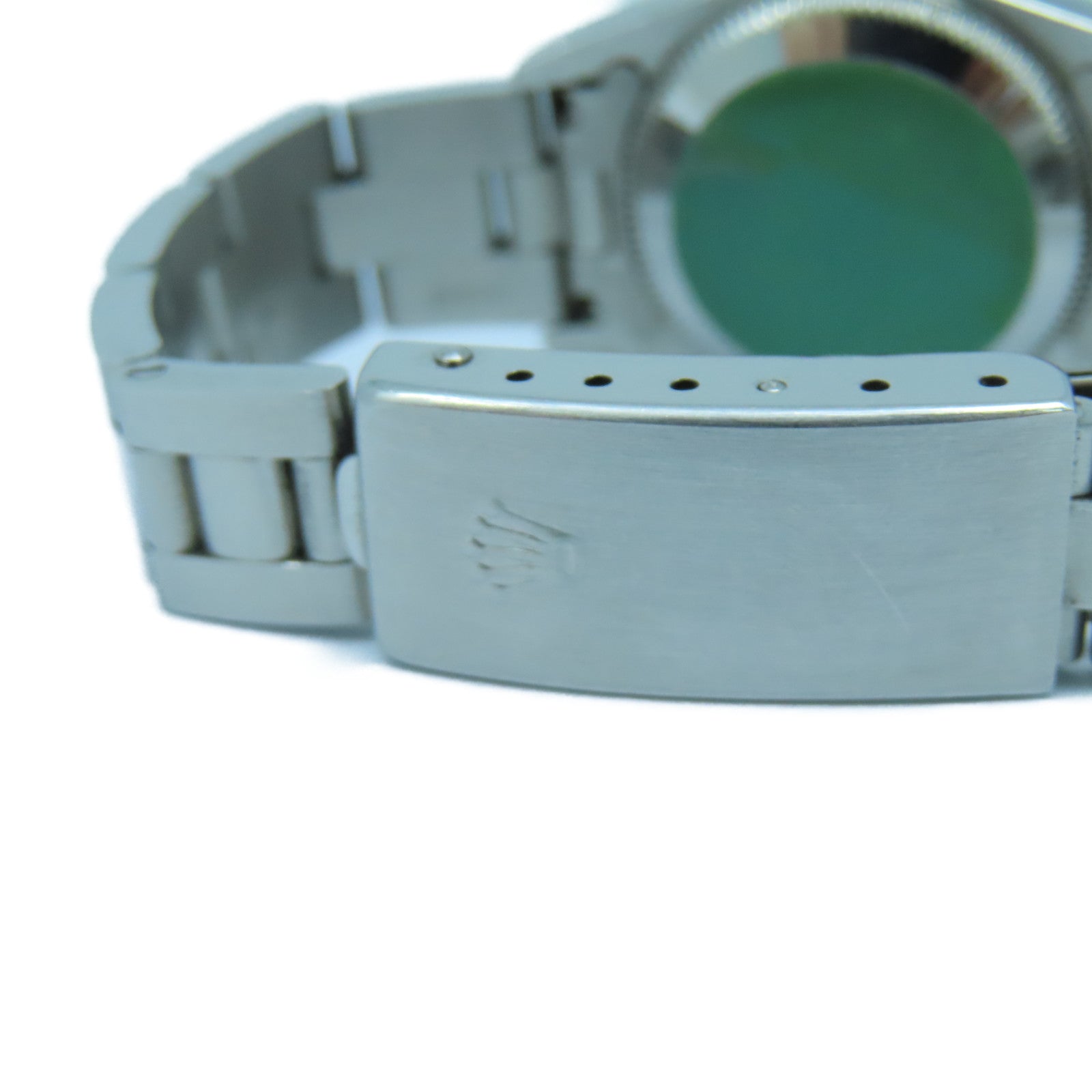 ROLEX Oyster Perpetual不鏽鋼自動機芯手錶粉紅色