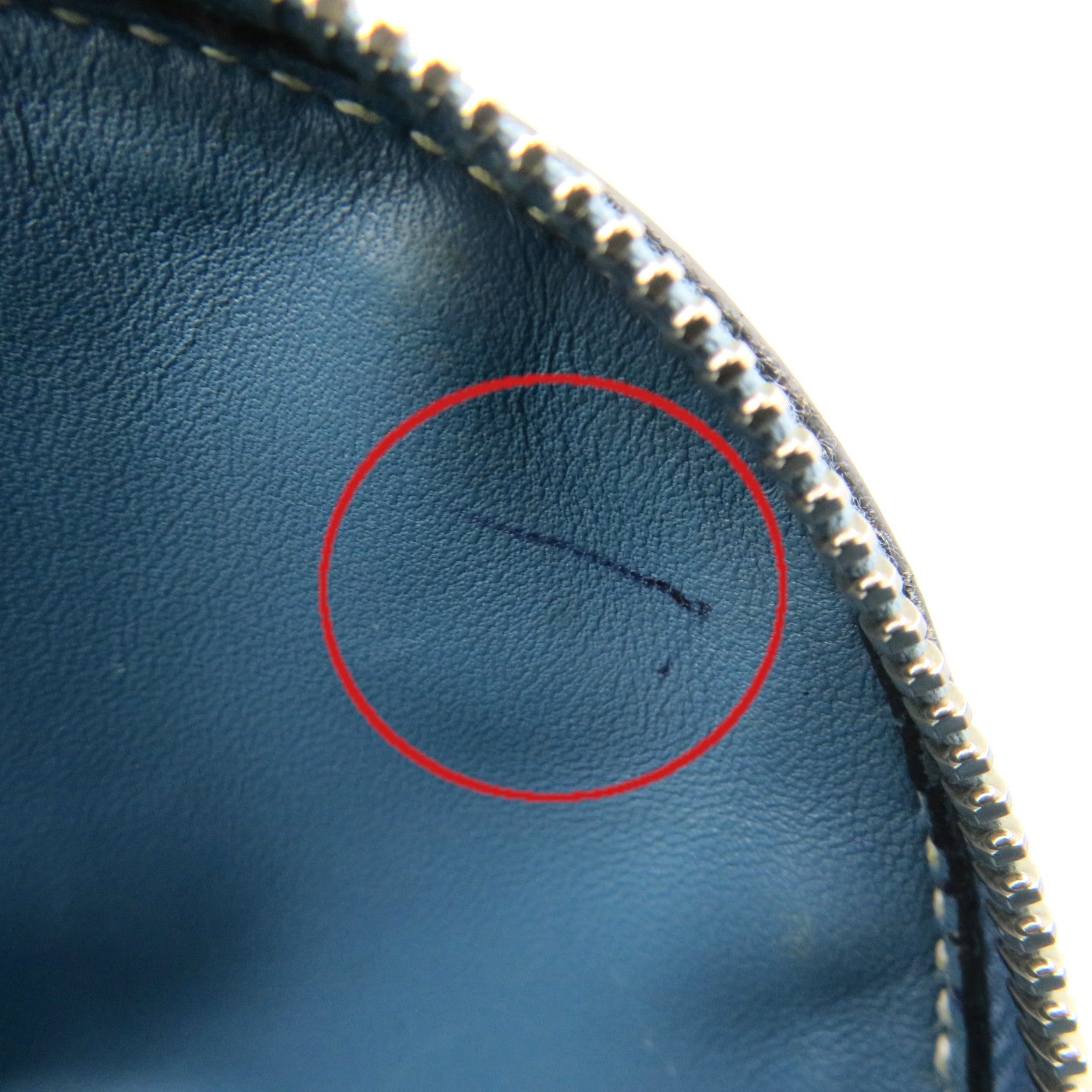 HERMES 【激減優惠】Clemence皮革銀扣Bolide 31 Hand Bag手挽袋淺藍色