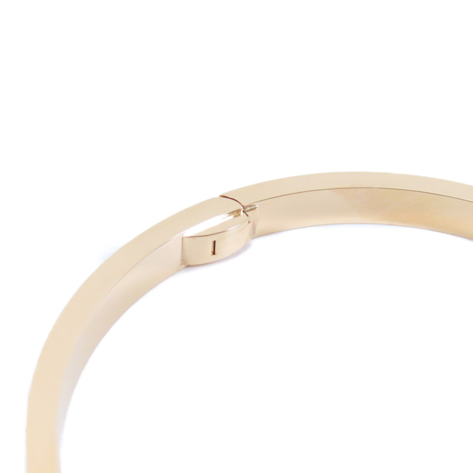 CARTIER 18K玫瑰金Love Bracelet鑽石手鐲Cartier#17