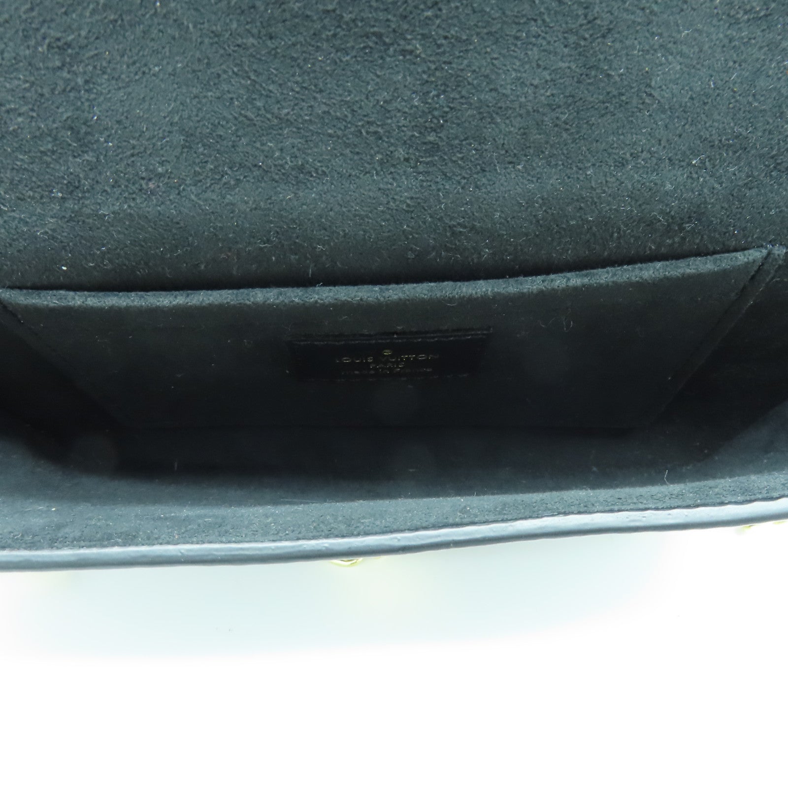 LOUIS VUITTON Monogram Padlock on Strap金扣肩背袋棕色/黑色