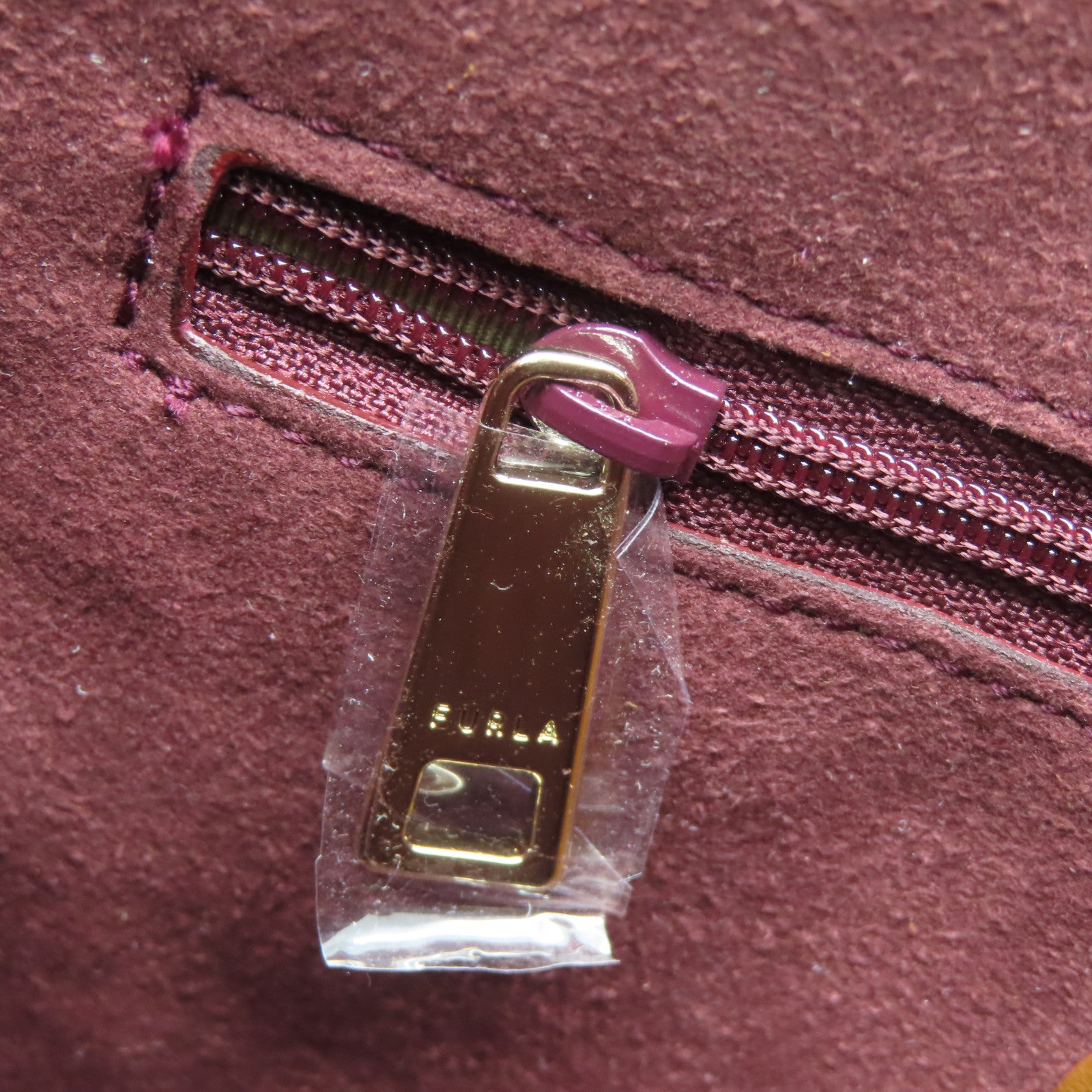 Furla 牛皮皮革Sirena M Hobo Bag金扣手挽肩背兩用袋啡色