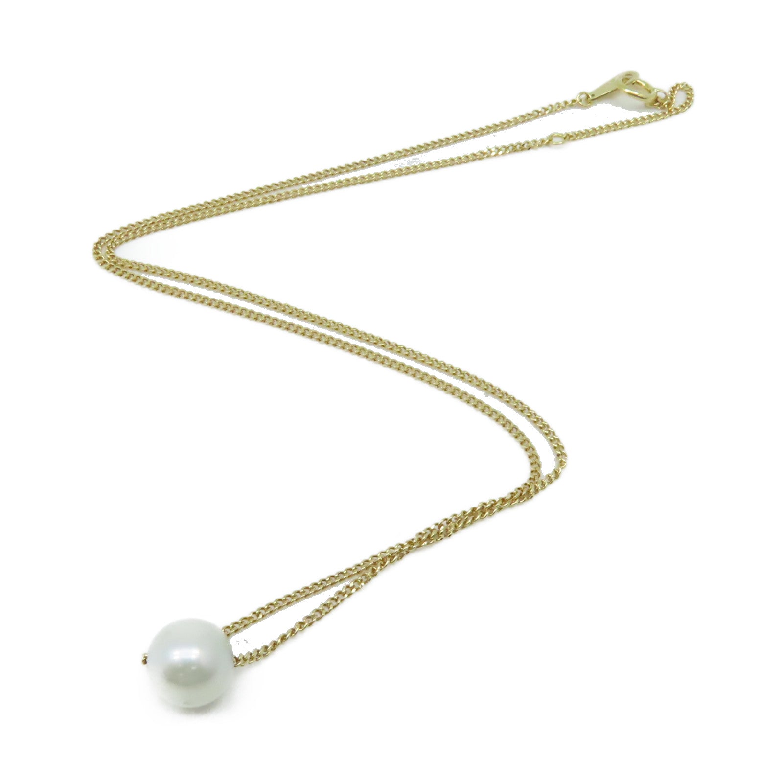 JEWELRY 18K黃金/珍珠Pearl Necklace項鏈珍珠色