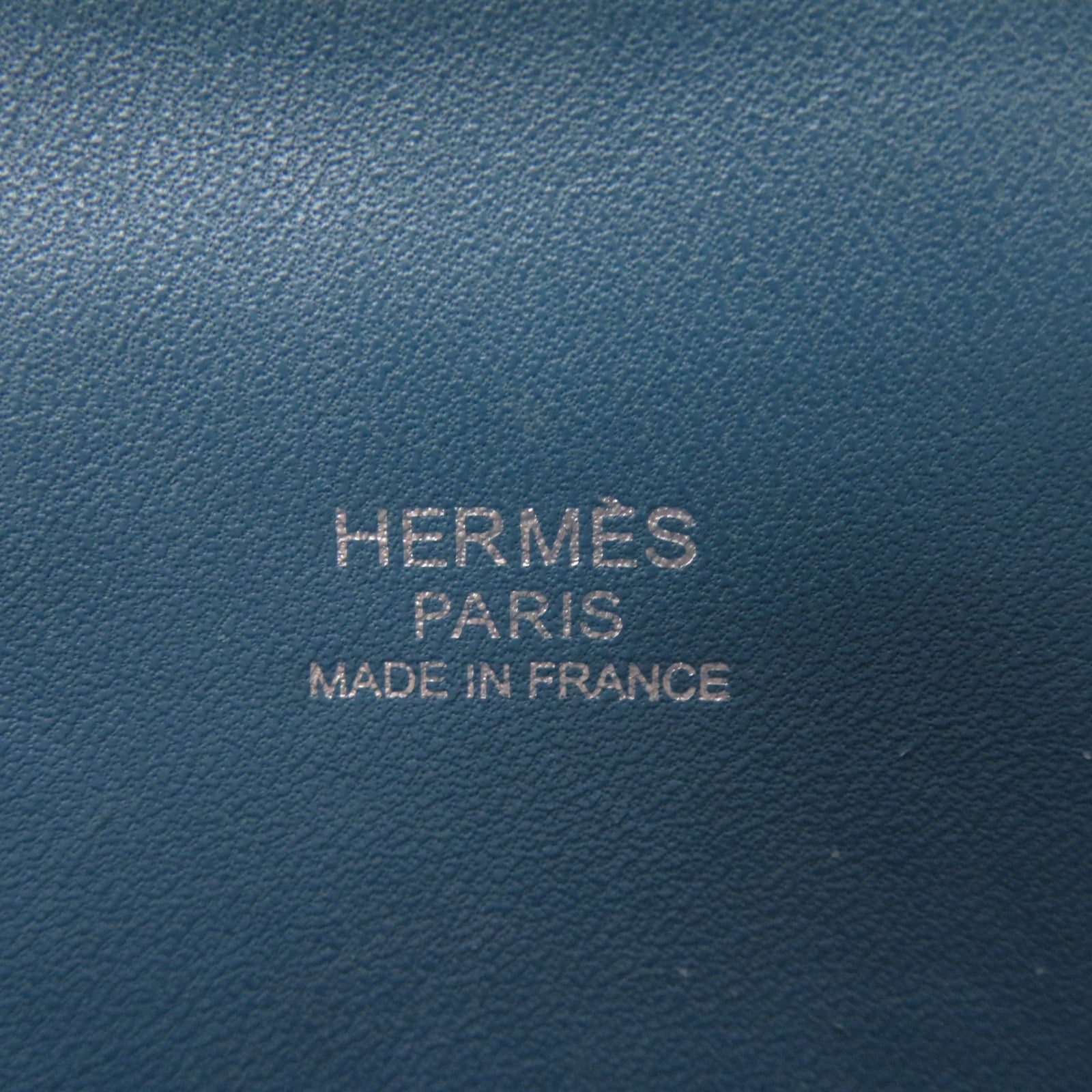 HERMES 【激減優惠】Clemence皮革銀扣Bolide 31 Hand Bag手挽袋淺藍色