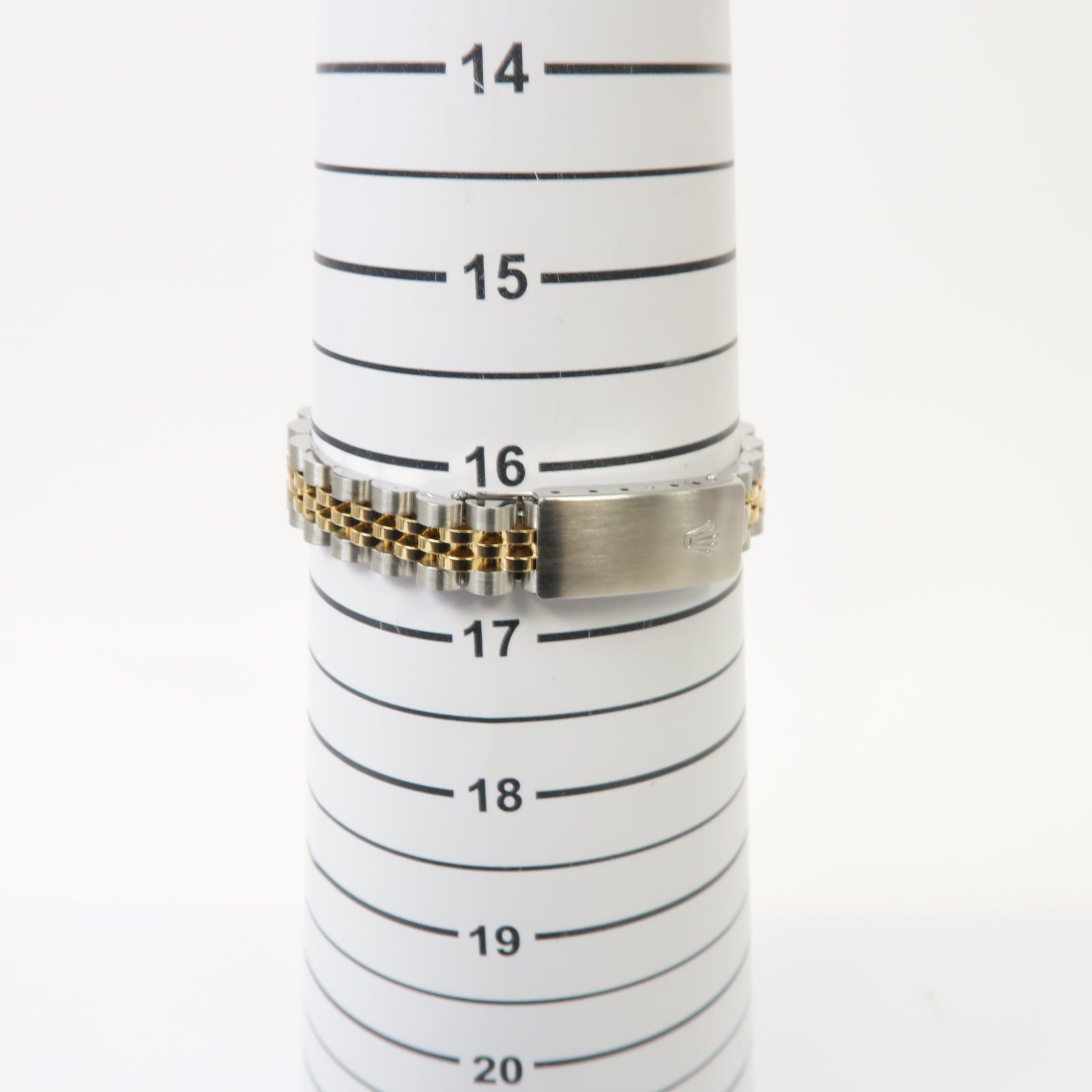 ROLEX Datejust 18K黄金/不鏽鋼手錶自動機芯白色