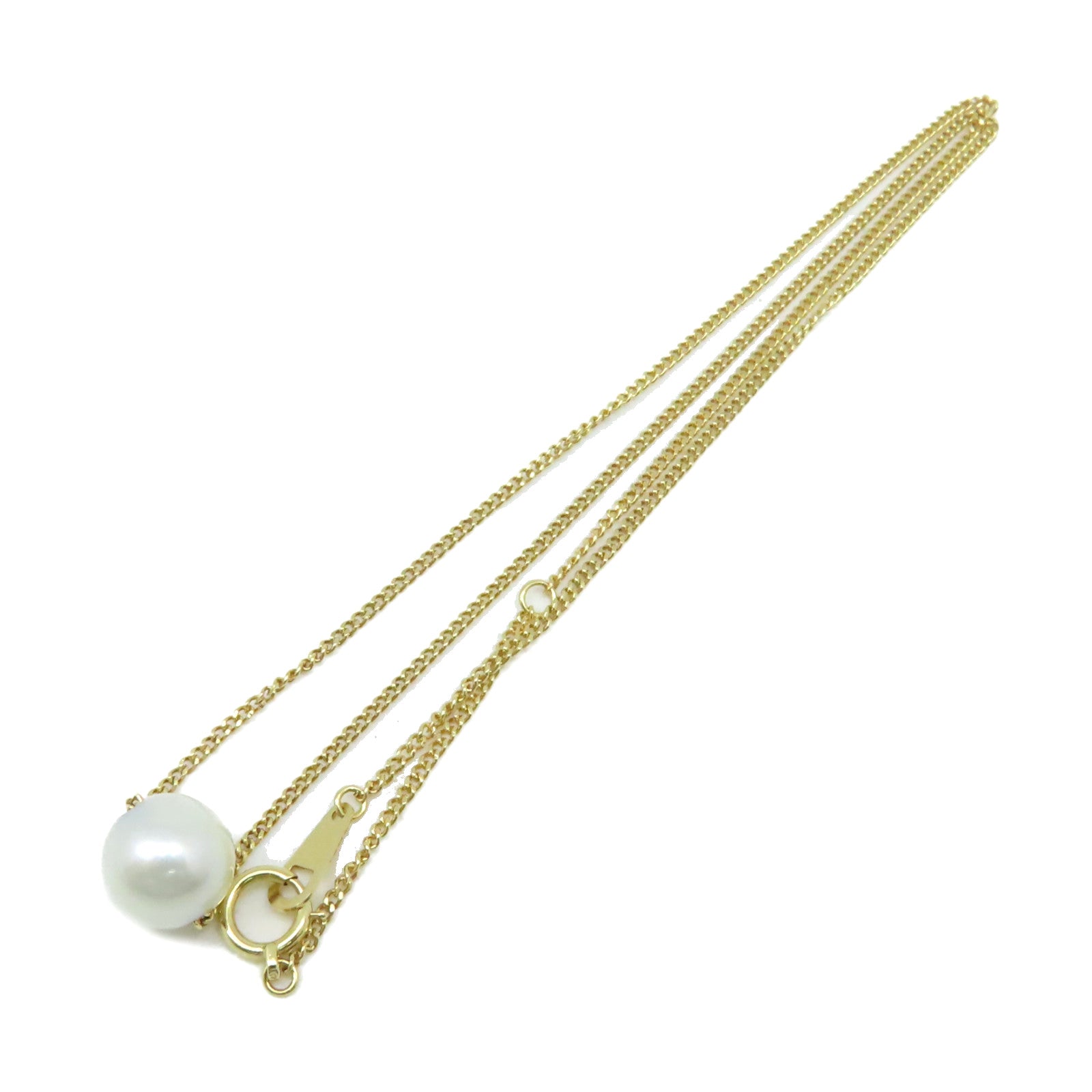 JEWELRY 18K黃金/珍珠Pearl Necklace項鏈珍珠色