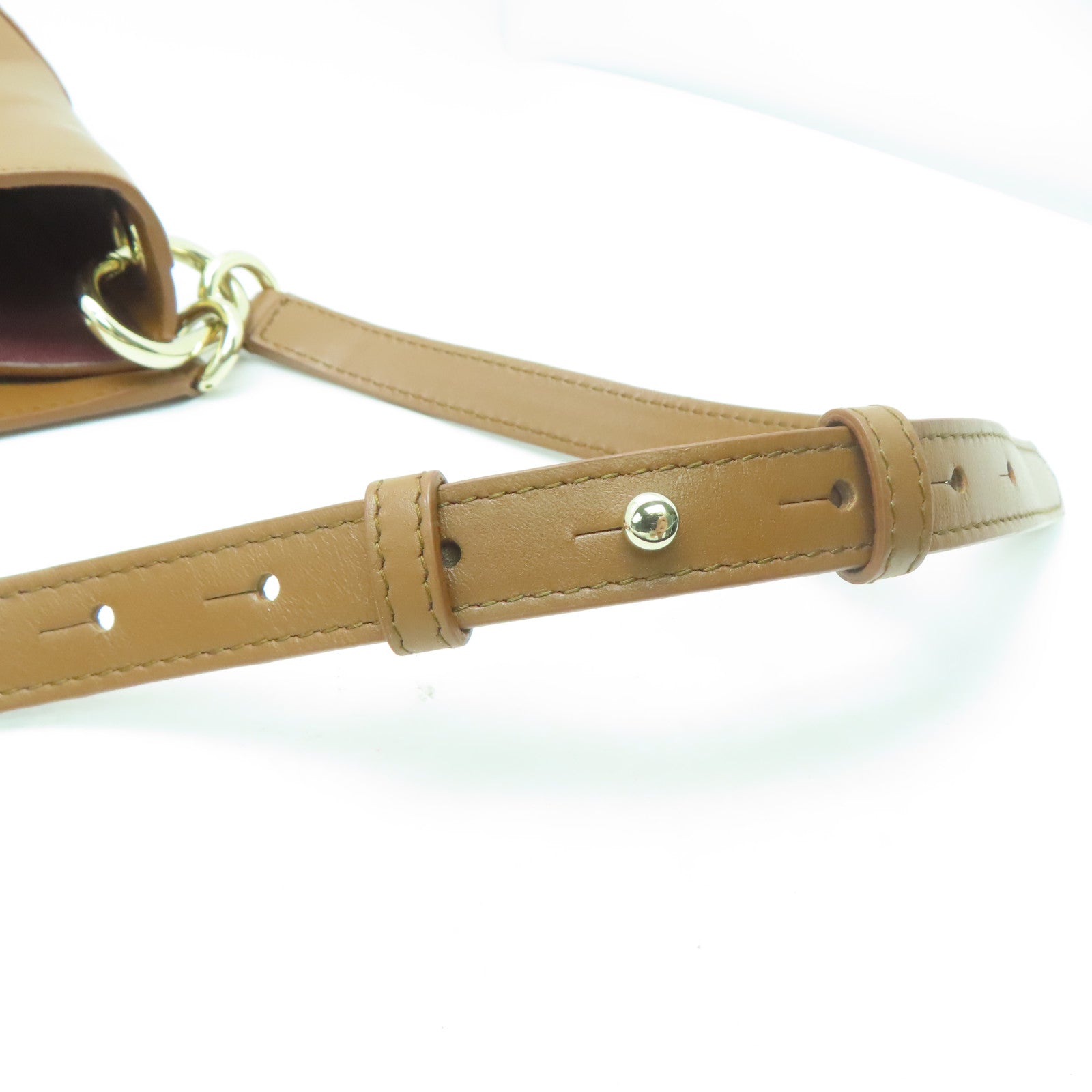 Furla 牛皮皮革Sirena M Hobo Bag金扣手挽肩背兩用袋啡色