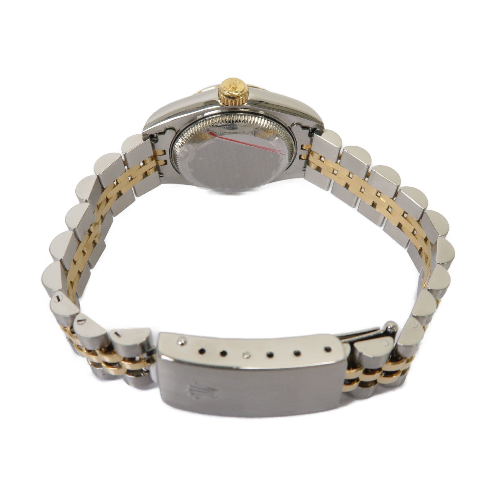 ROLEX Datejust 18K黄金/不鏽鋼手錶自動機芯白色