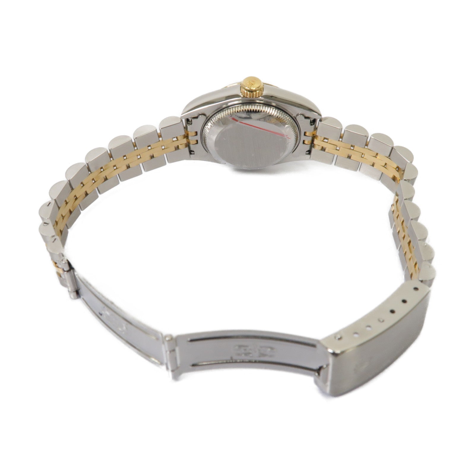 ROLEX Datejust 18K黄金/不鏽鋼手錶自動機芯白色