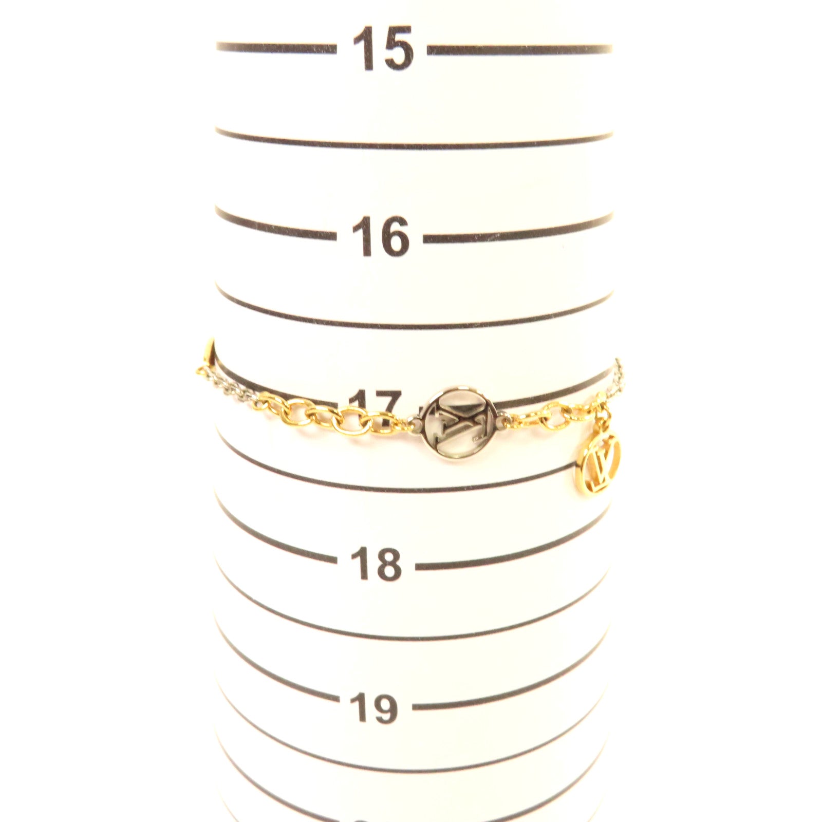 LOUIS VUITTON 金屬Logomania Bracelet手鏈金色/銀色