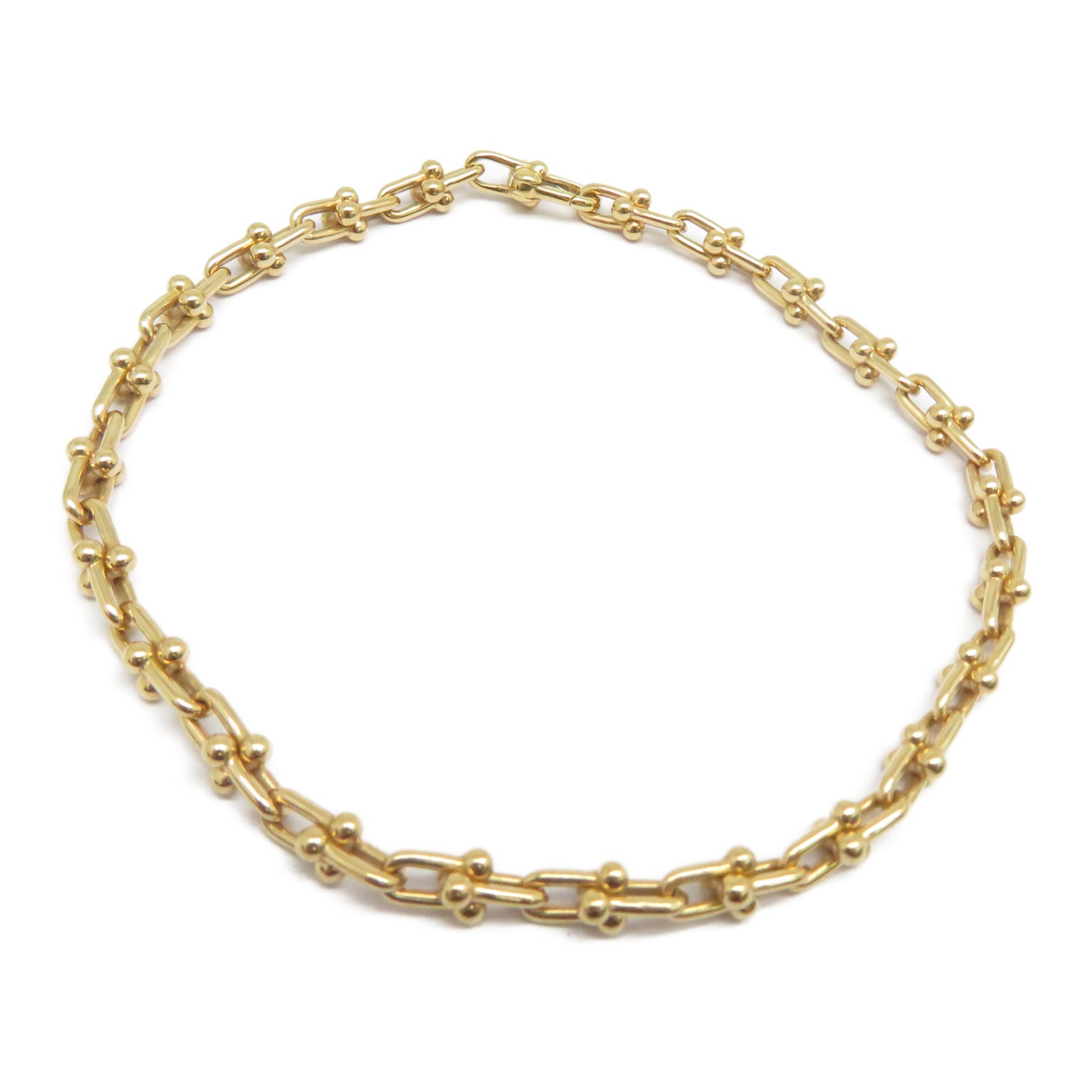 TIFFANY＆CO 18K玫瑰金HardWear Micro Link Bracelet手鏈