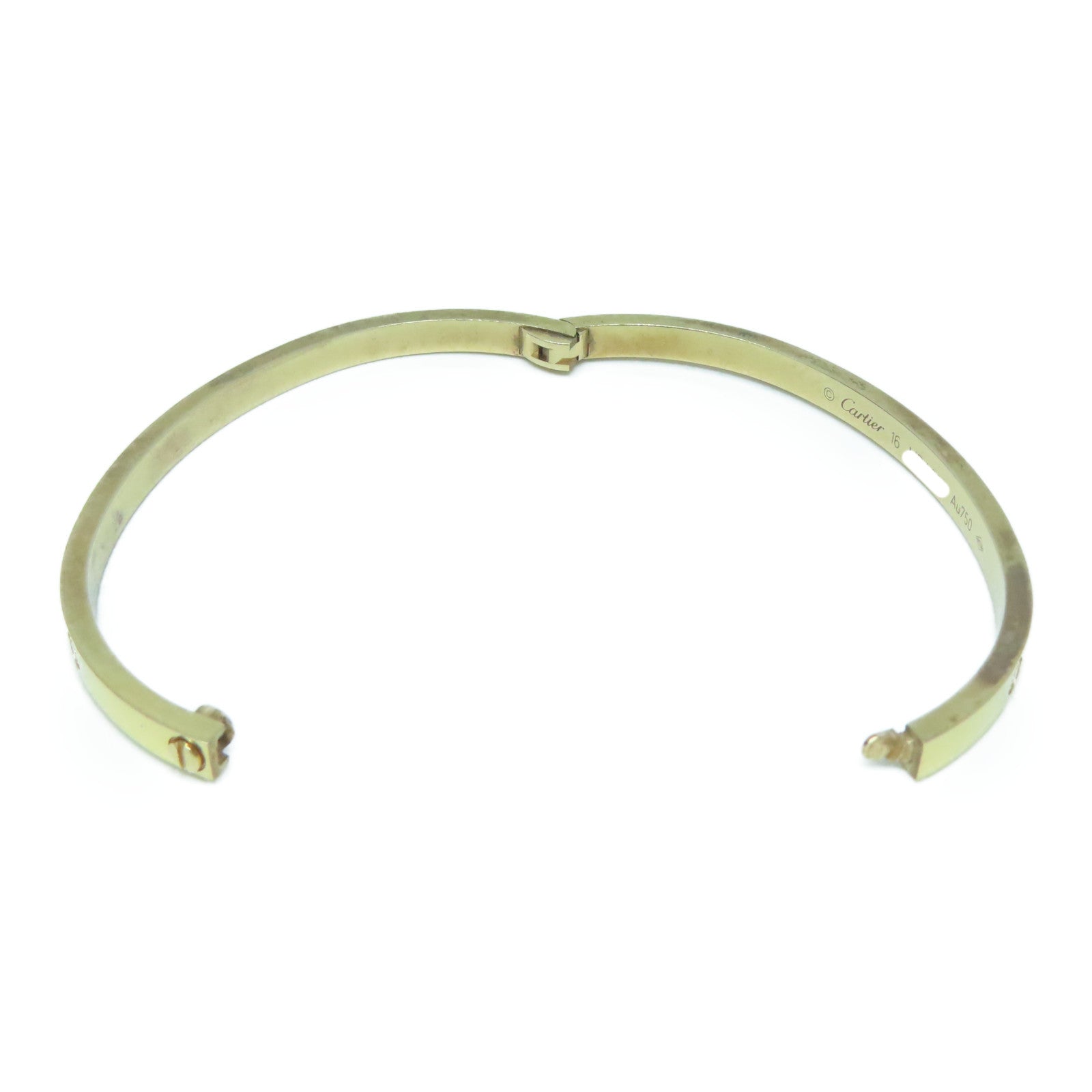CARTIER 18K玫瑰金Mini Love Bracelet 10 Diamond钻石手镯