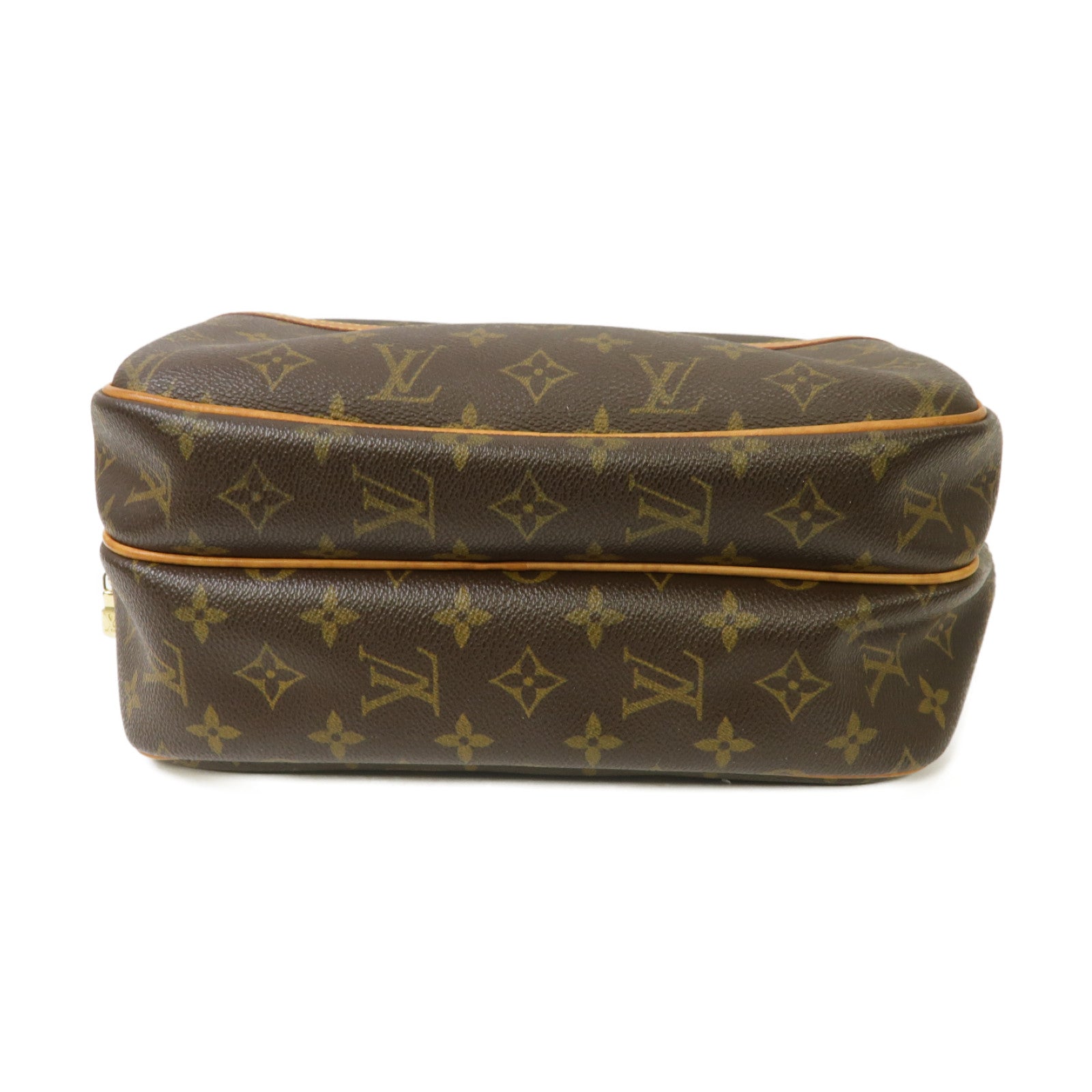 LOUIS VUITTON Monogram Reporter PM金扣肩背袋肩背袋