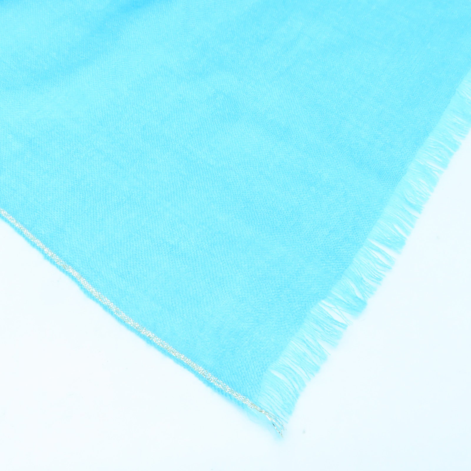 CHANEL Cashmere Stole披肩浅蓝色