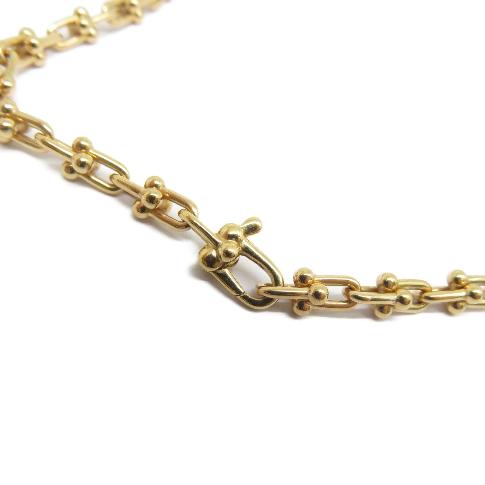 TIFFANY＆CO 18K玫瑰金HardWear Micro Link Bracelet手鏈