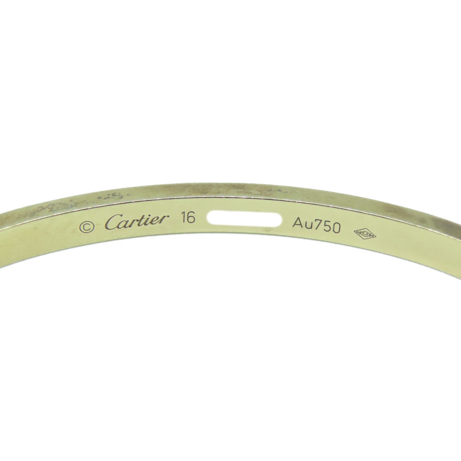 CARTIER 18K玫瑰金Mini Love Bracelet 10 Diamond钻石手镯