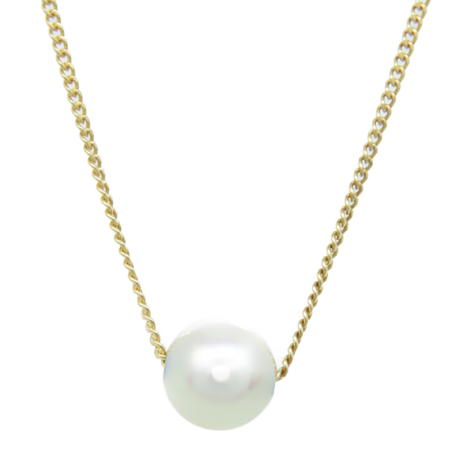 JEWELRY 18K黃金/珍珠Pearl Necklace項鏈珍珠色