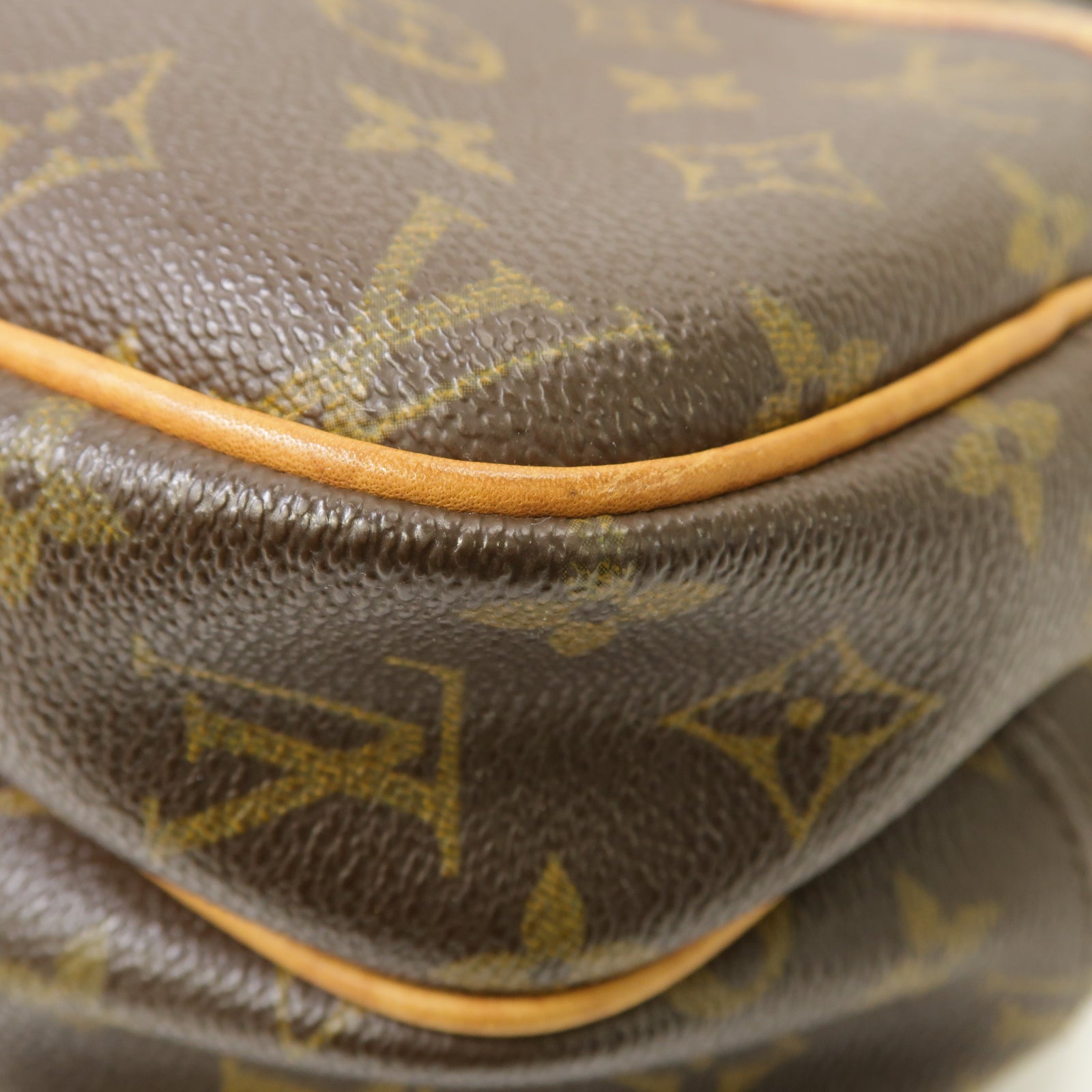 LOUIS VUITTON Monogram Reporter PM金扣肩背袋肩背袋