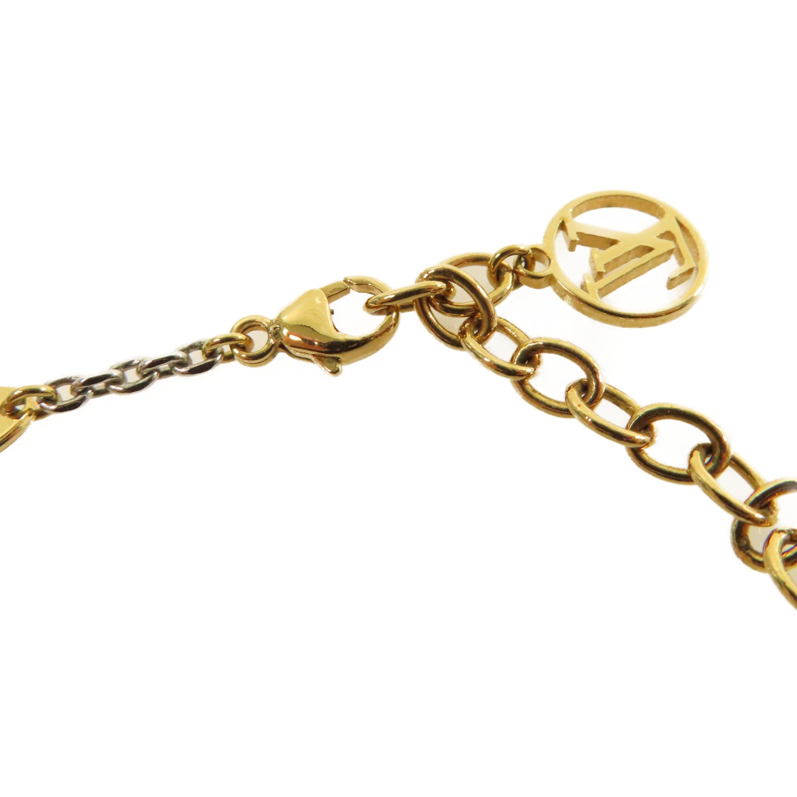 LOUIS VUITTON 金屬Logomania Bracelet手鏈金色/銀色