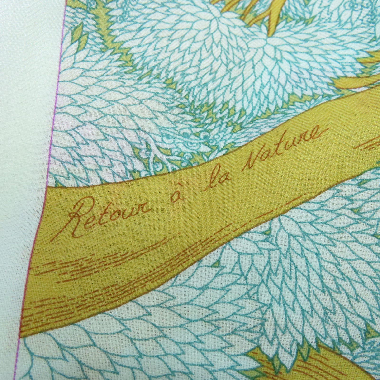 HERMES 【激減優惠】絲質羊絨Mon Premier Galop Shawl 140絲巾彩色/紫色