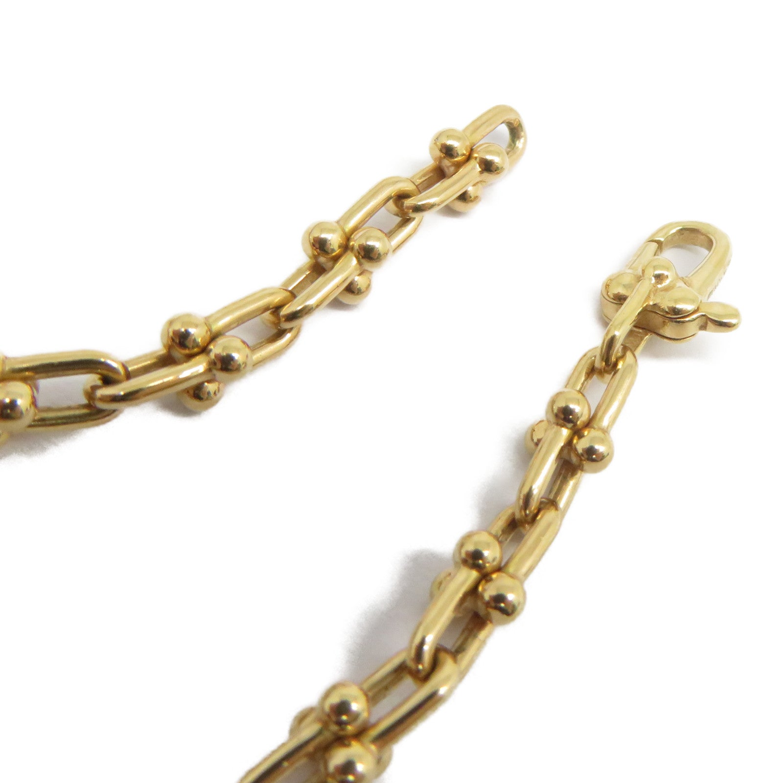 TIFFANY＆CO 18K玫瑰金HardWear Micro Link Bracelet手鏈