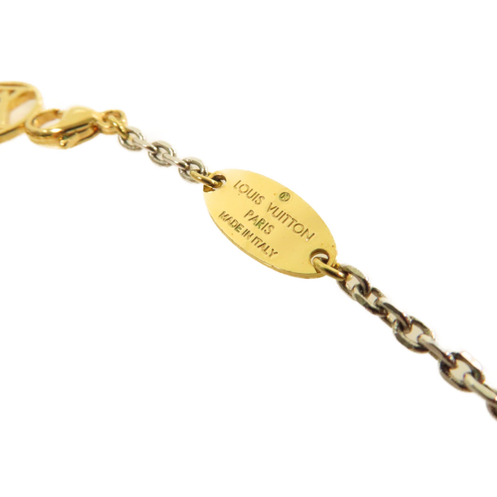 LOUIS VUITTON 金屬Logomania Bracelet手鏈金色/銀色