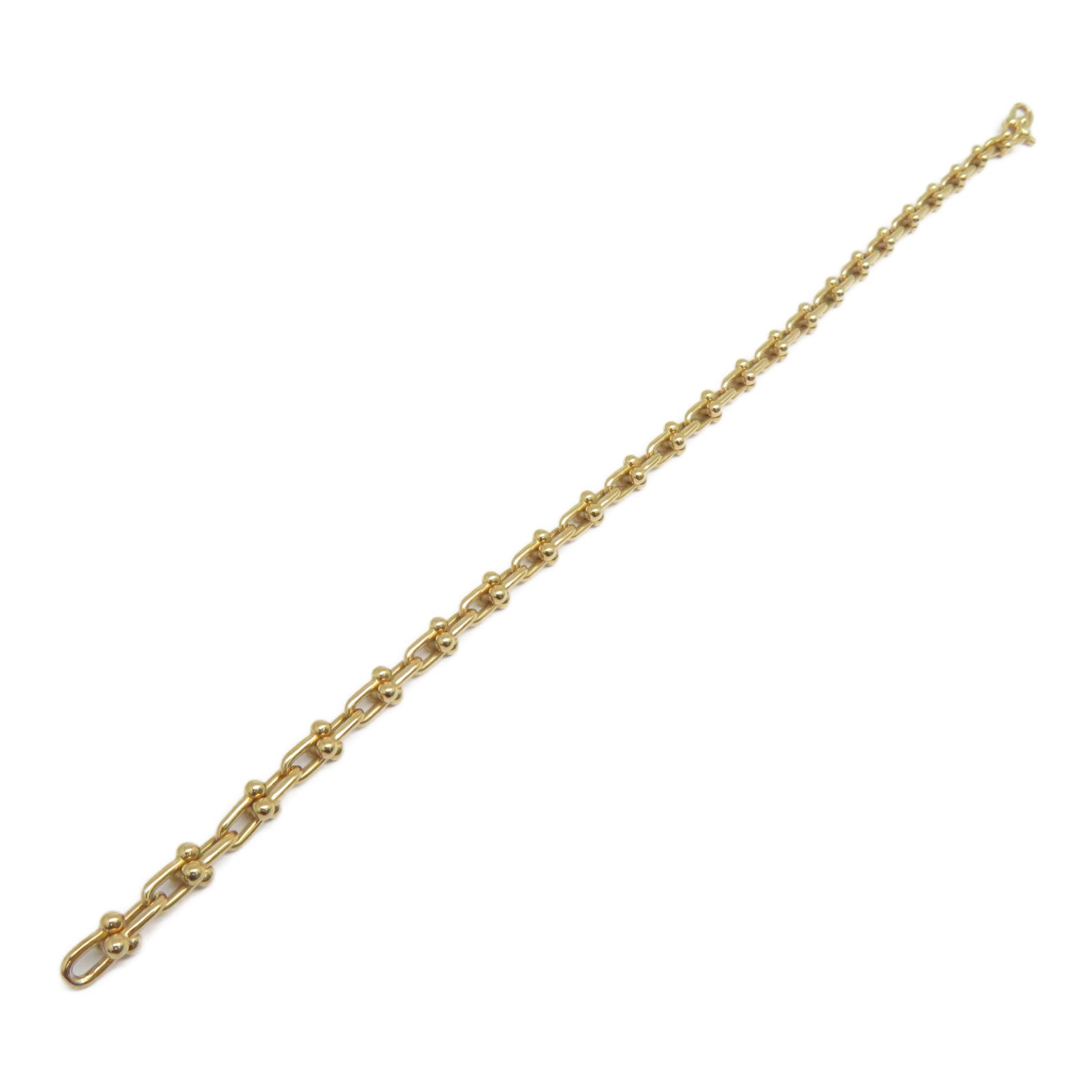 TIFFANY＆CO 18K玫瑰金HardWear Micro Link Bracelet手鏈