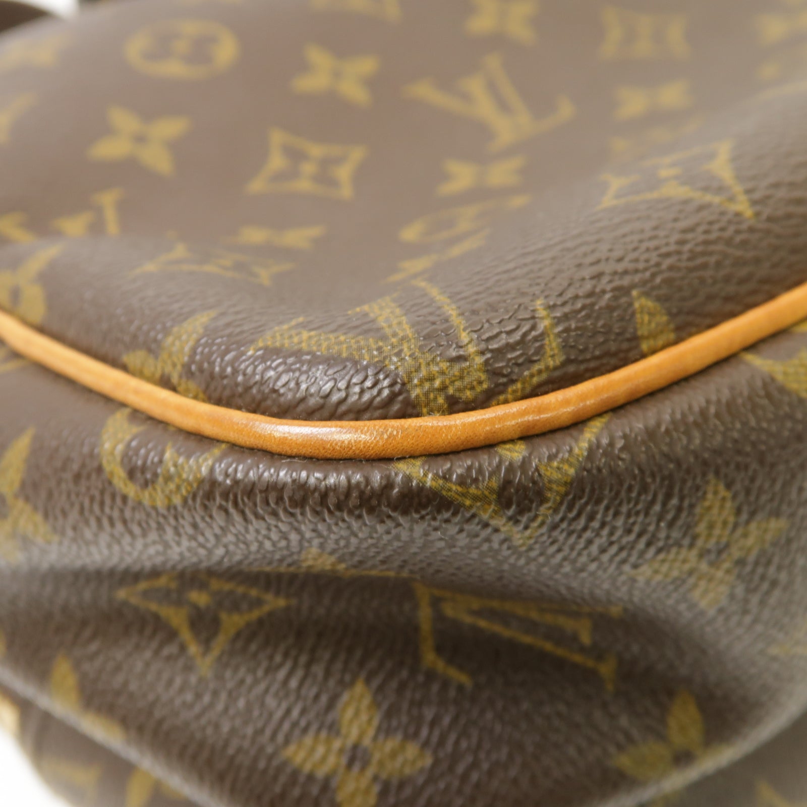 LOUIS VUITTON Monogram Reporter PM金扣肩背袋肩背袋