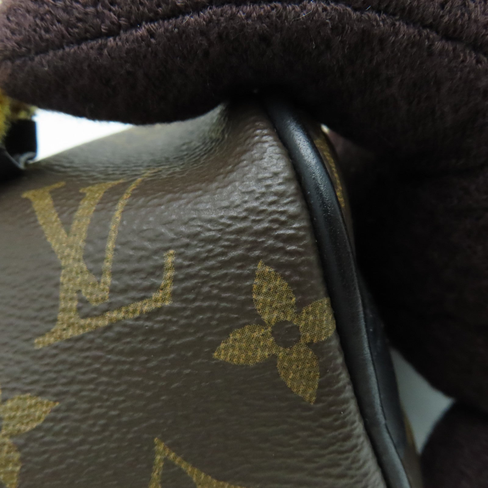LOUIS VUITTON Monogram Monkey Keepall Nano手挽肩背两用袋黑色/啡色