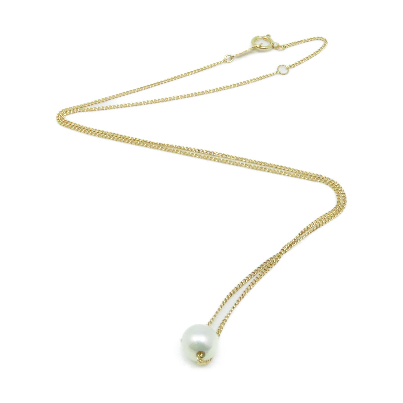 JEWELRY 18K黃金/珍珠Pearl Necklace項鏈珍珠色