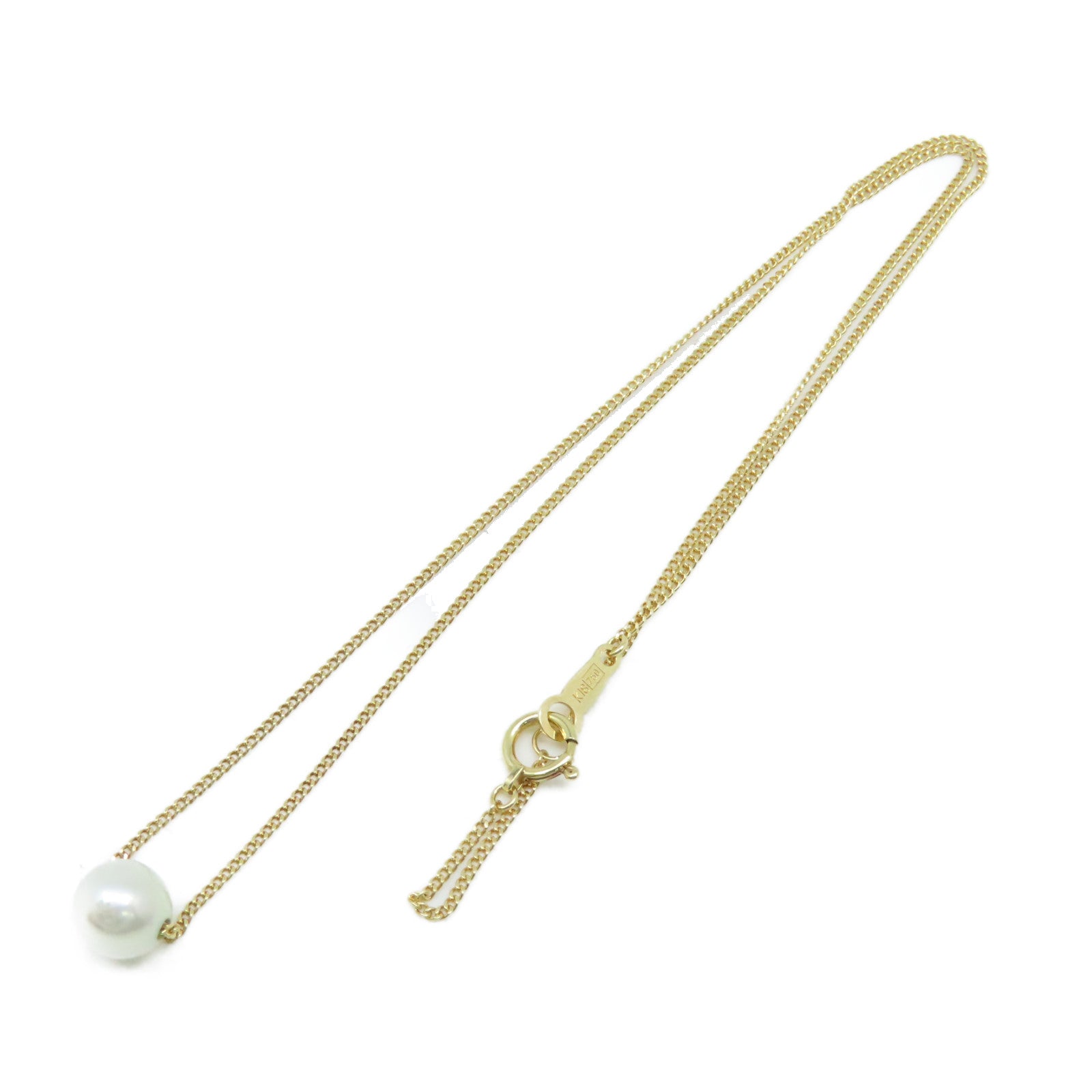 JEWELRY 18K黃金/珍珠Pearl Necklace項鏈珍珠色