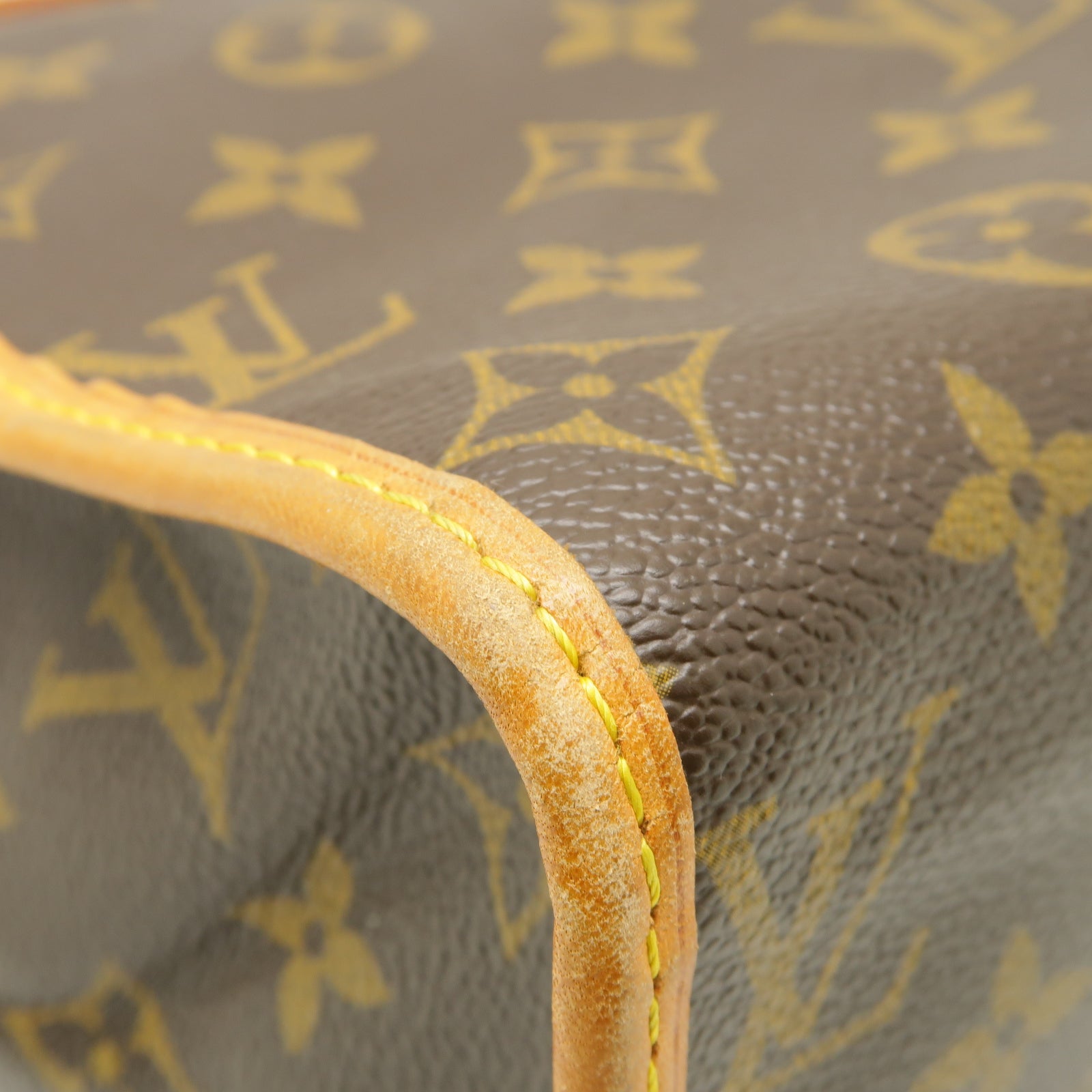LOUIS VUITTON Monogram Popincourt金扣肩背袋棕色