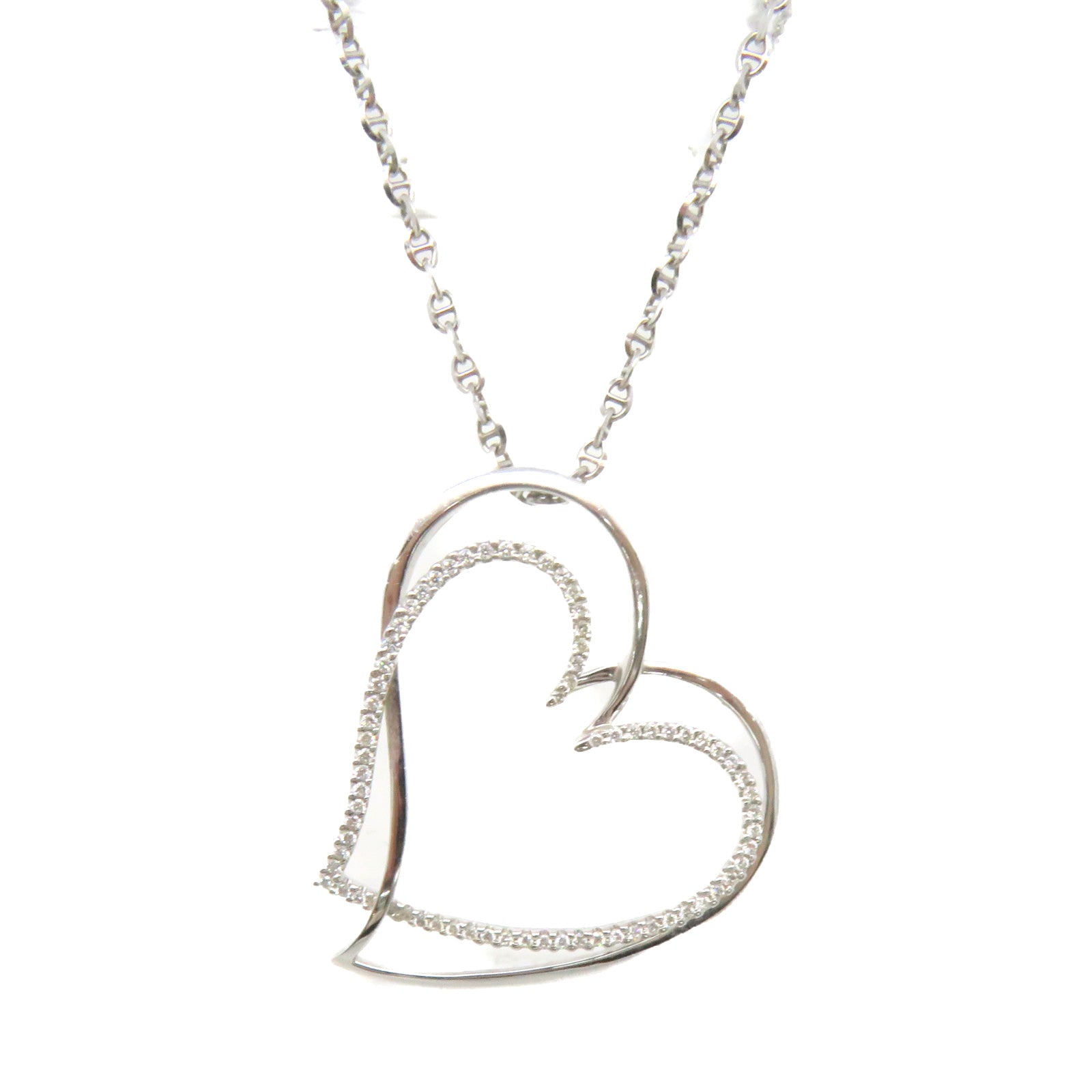 JEWELRY PT900鉑金/18K白金/0.36ct鑽石Diamond Necklace項鏈