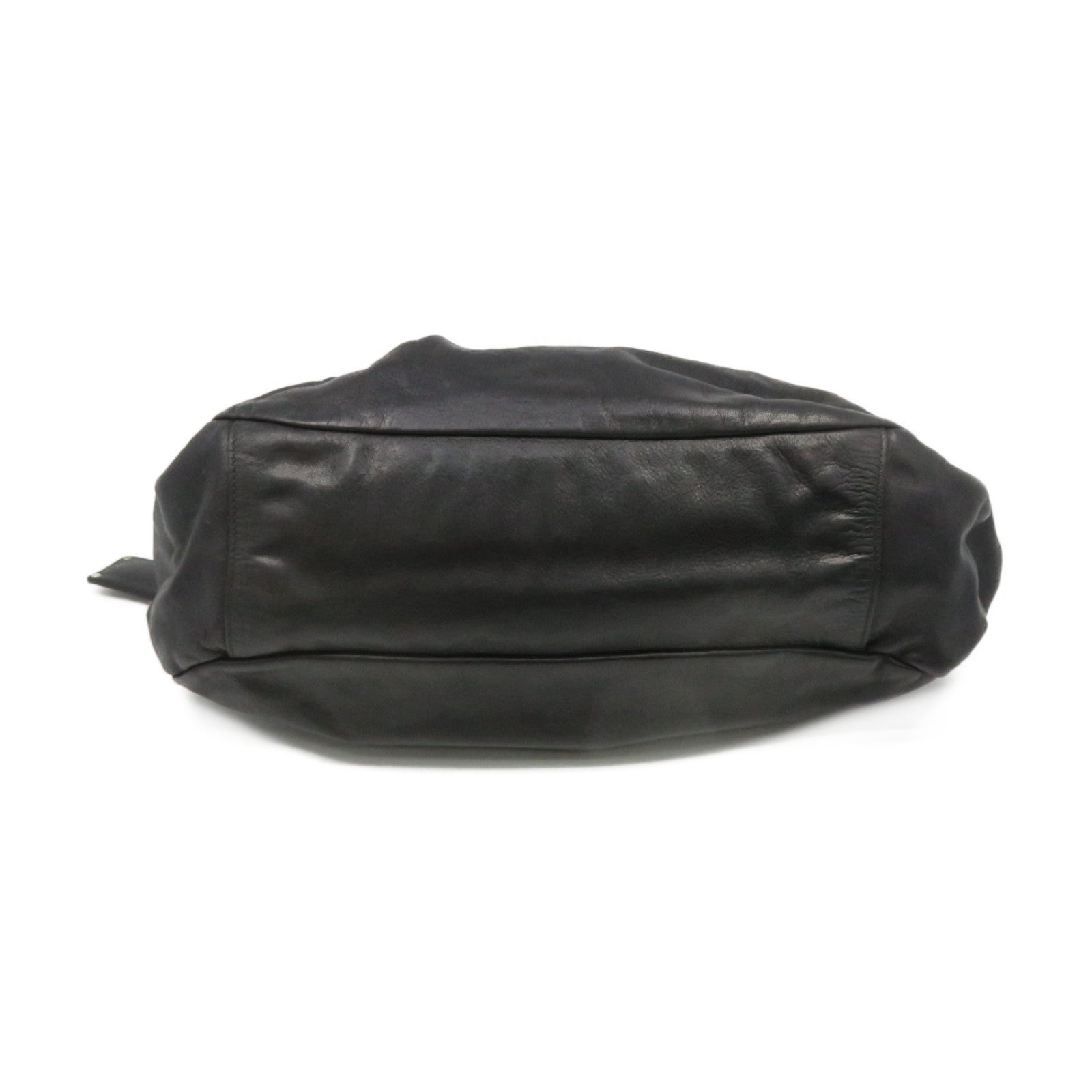 PRADA 牛皮皮革Shoulder Bag肩背袋黑色