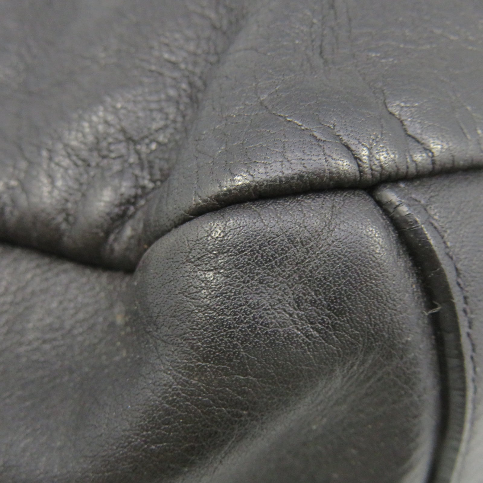 PRADA 牛皮皮革Shoulder Bag肩背袋黑色