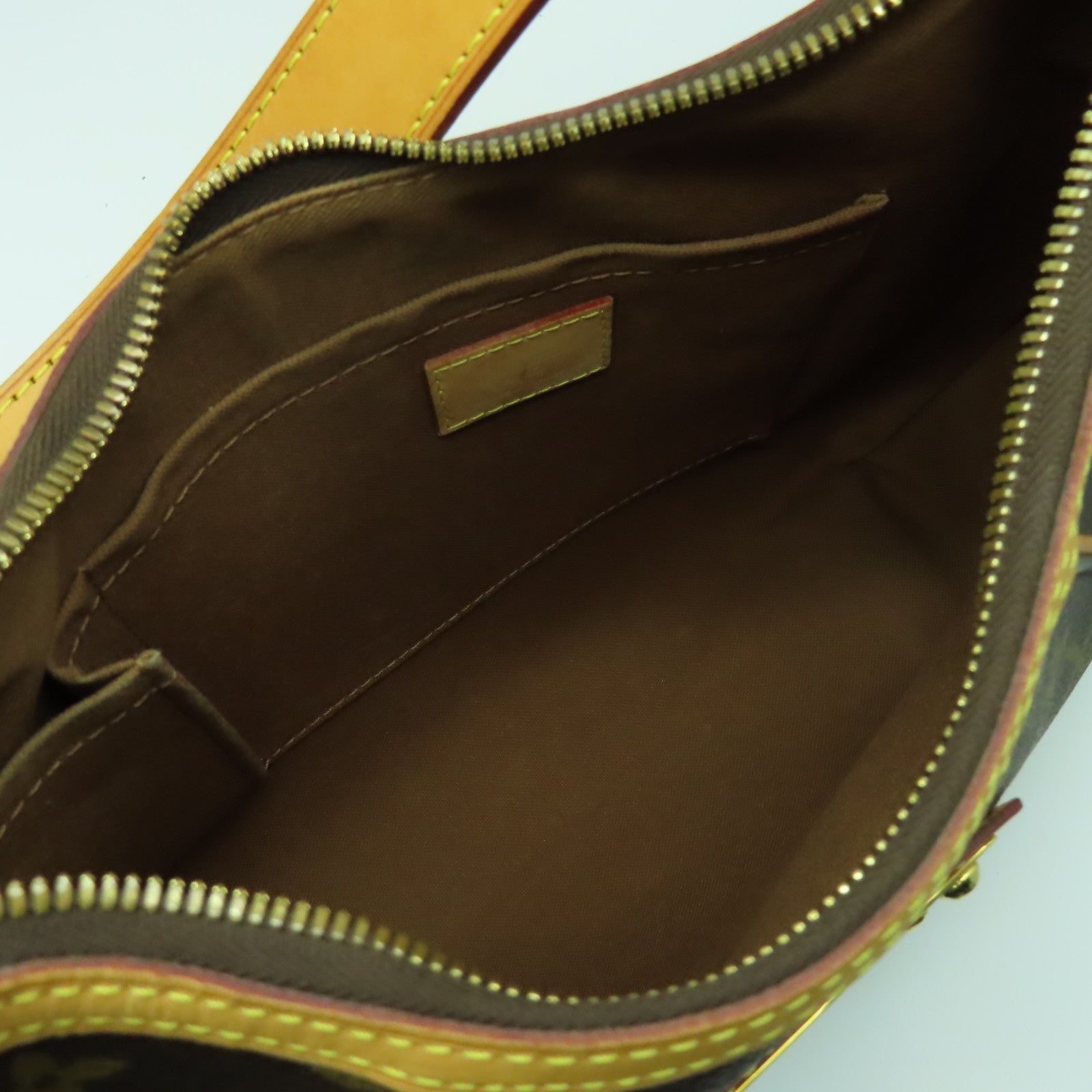 LOUIS VUITTON Monogram Thames GM金扣肩背袋啡色