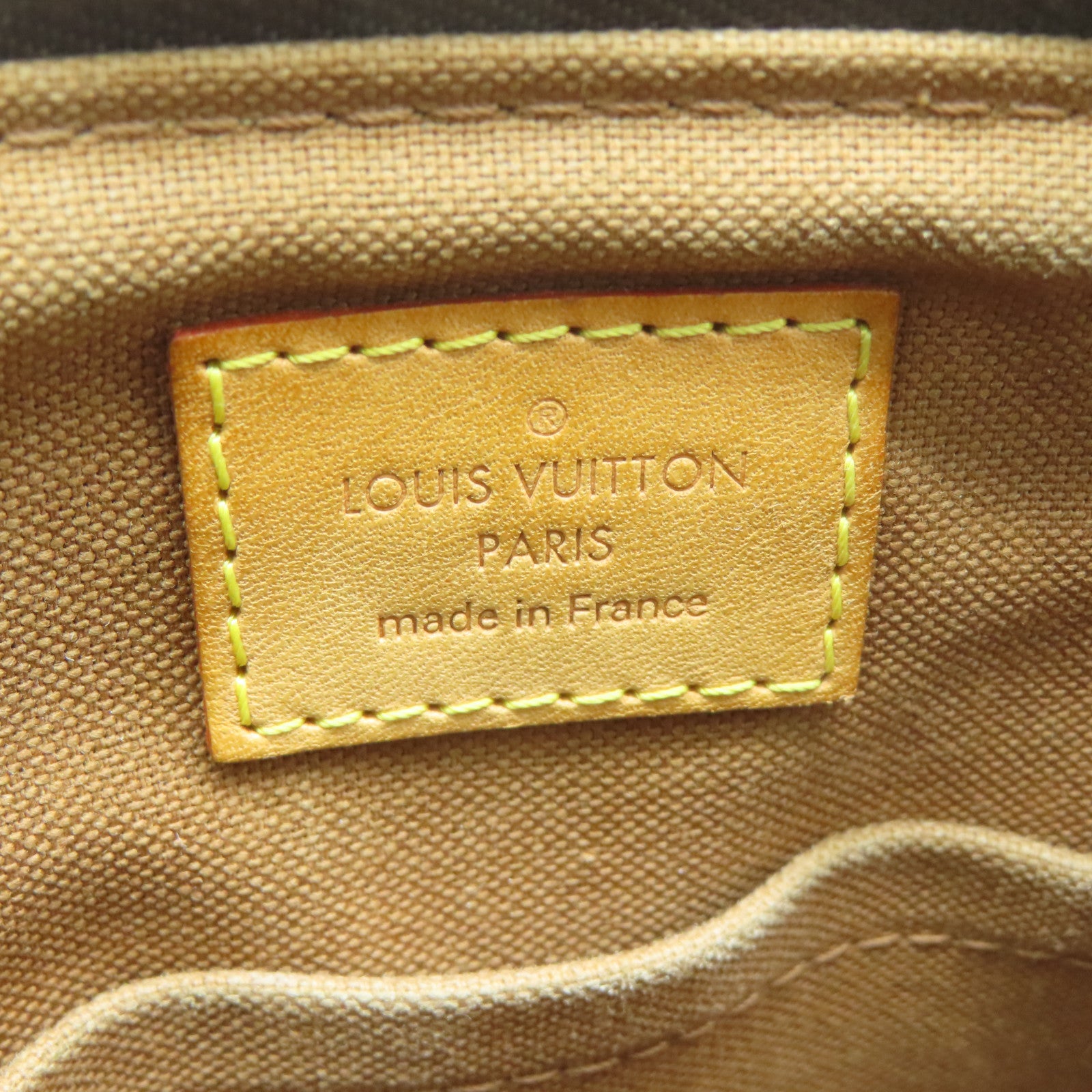 LOUIS VUITTON Monogram Palermo PM金扣手挽肩背兩用袋啡色