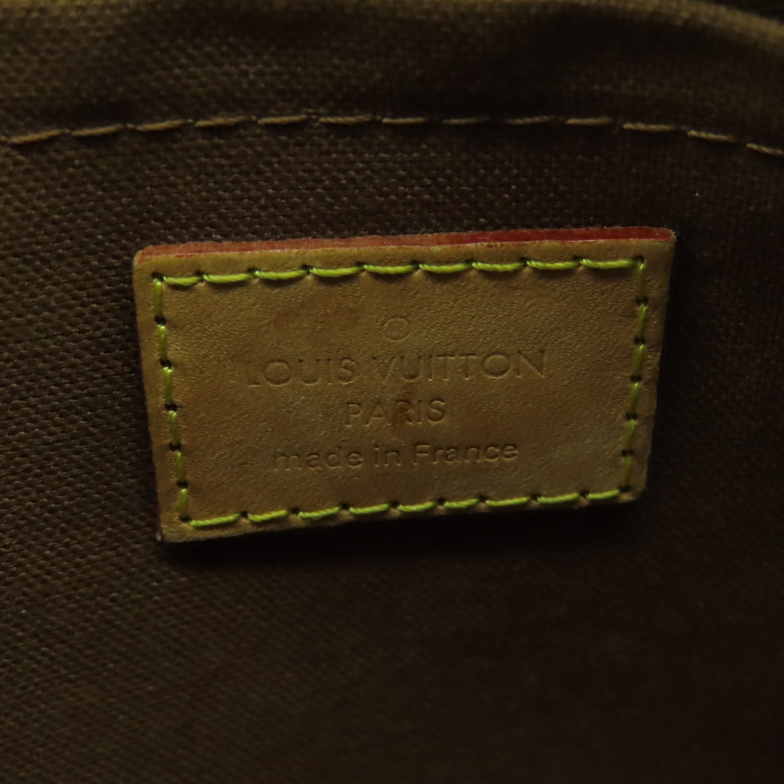 LOUIS VUITTON Monogram Thames GM金扣肩背袋啡色