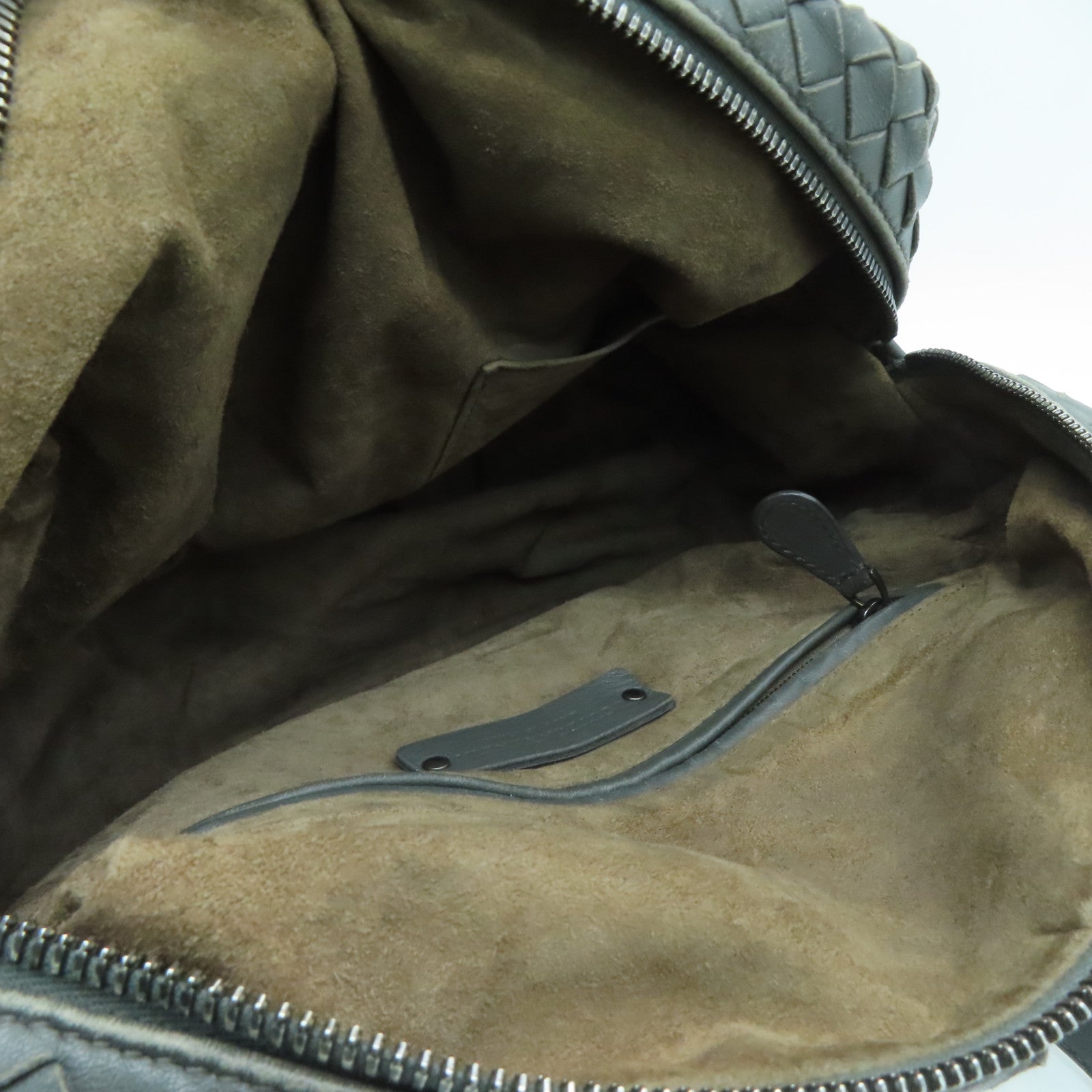BOTTEGA VENETA 【Sharp Discount】Craftskin Leather 2way Shoulder Bag Handle Shoulder Bag Gray