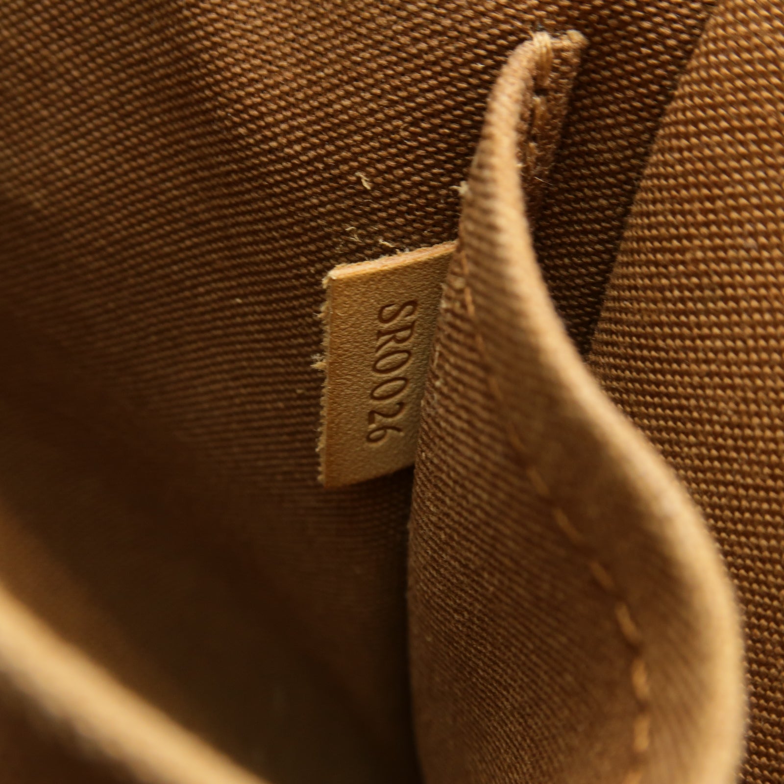 LOUIS VUITTON Monogram Popincourt金扣肩背袋棕色