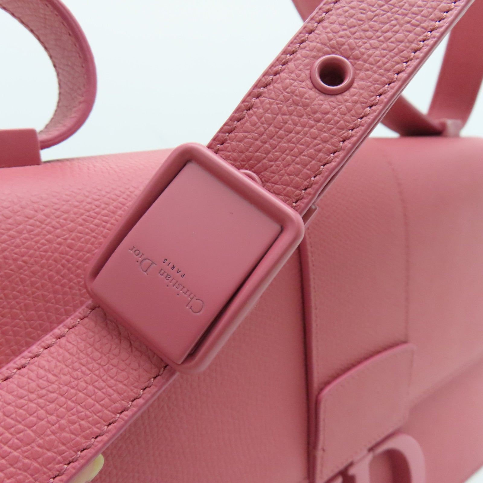 Dior Calfskin Leather 30 Montaigne Shoulder Bag Pink