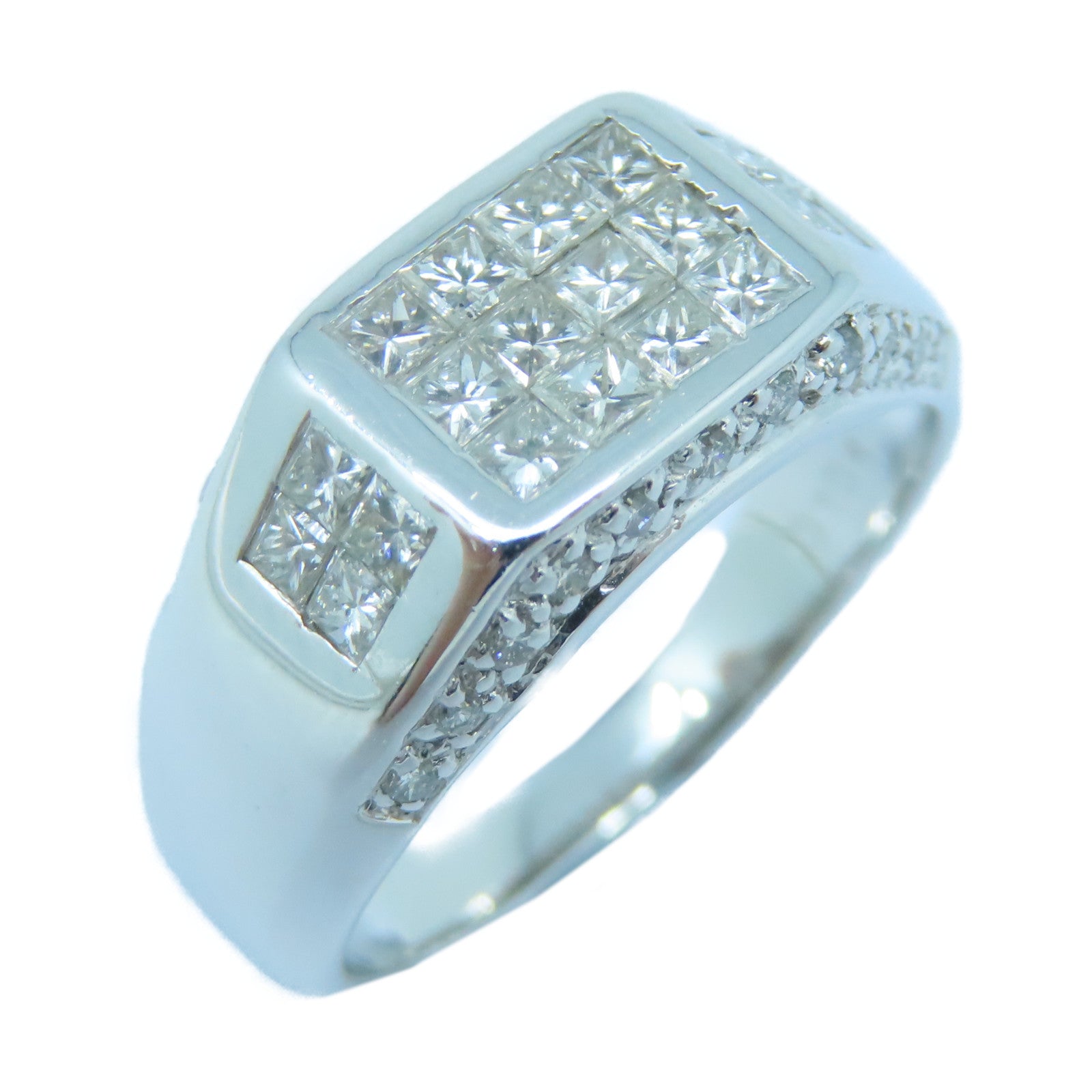 JEWELRY PT900鉑金Diamond Ring 1.05ct鑽石戒指US#7
