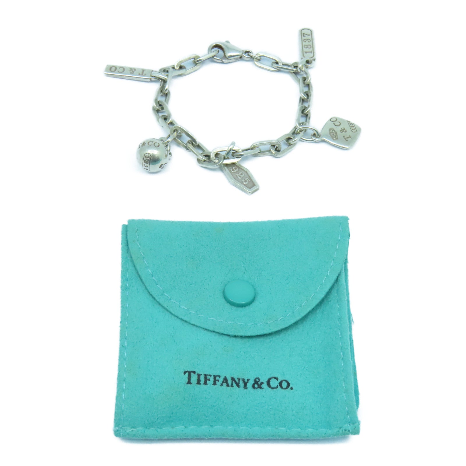 TIFFANY＆CO 925純銀Bracelet手鏈銀色