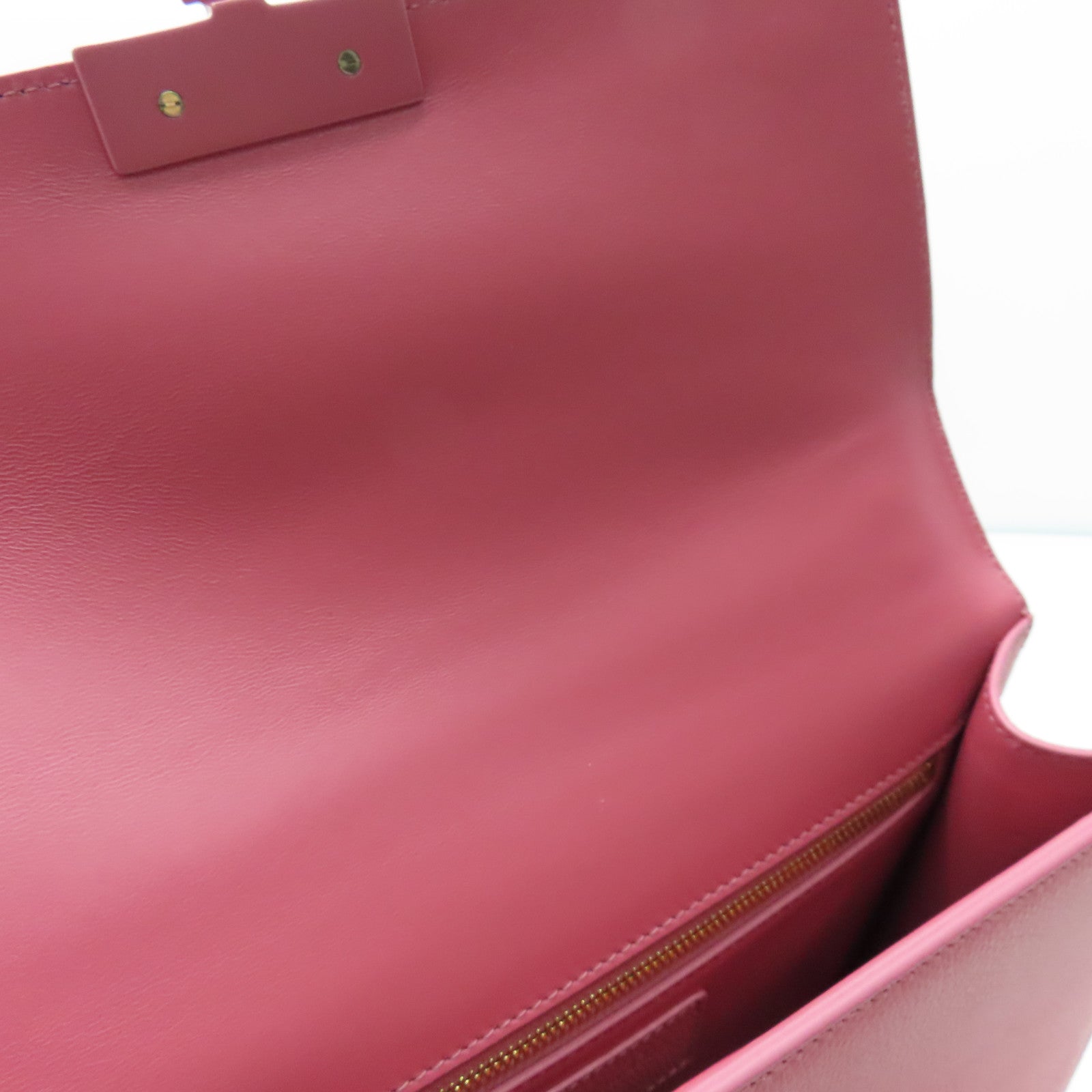 Dior Calfskin Leather 30 Montaigne Shoulder Bag Pink