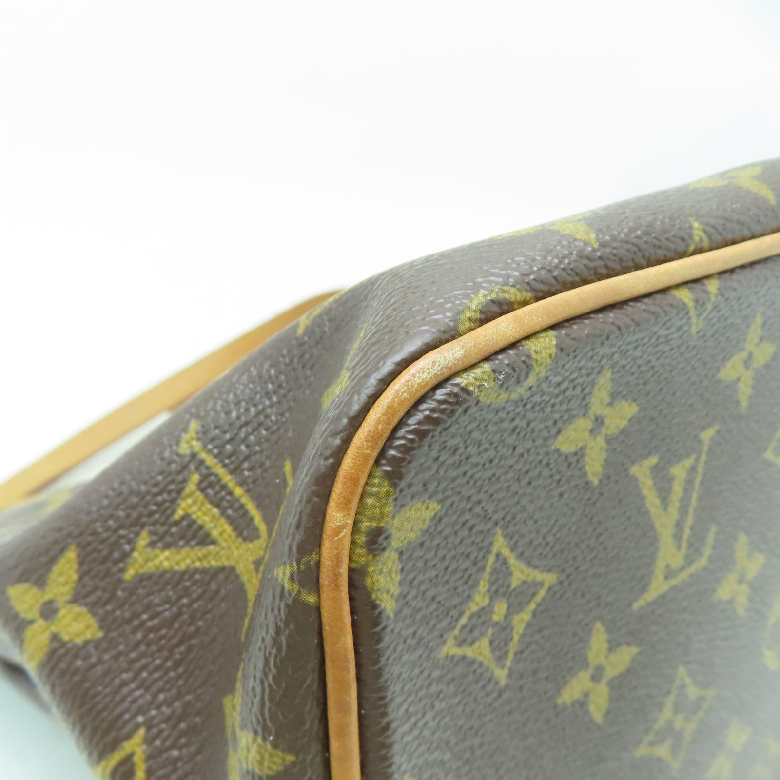 LOUIS VUITTON Monogram Palermo PM金扣手挽肩背兩用袋啡色